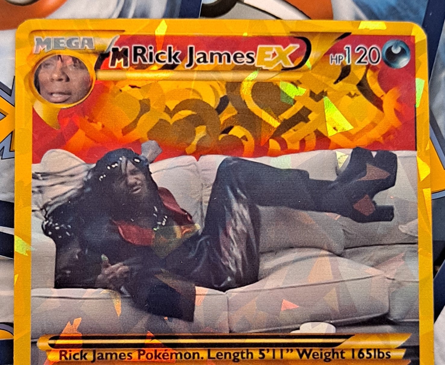 Rick James Pokemon Card - Chappelle show