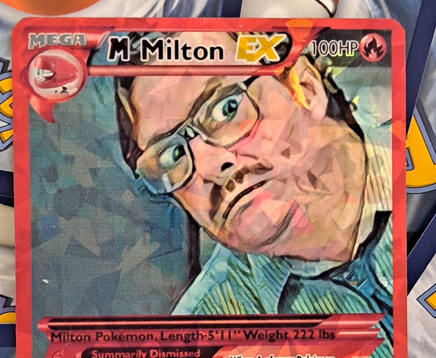 Milton Pokemon Card - Office Space