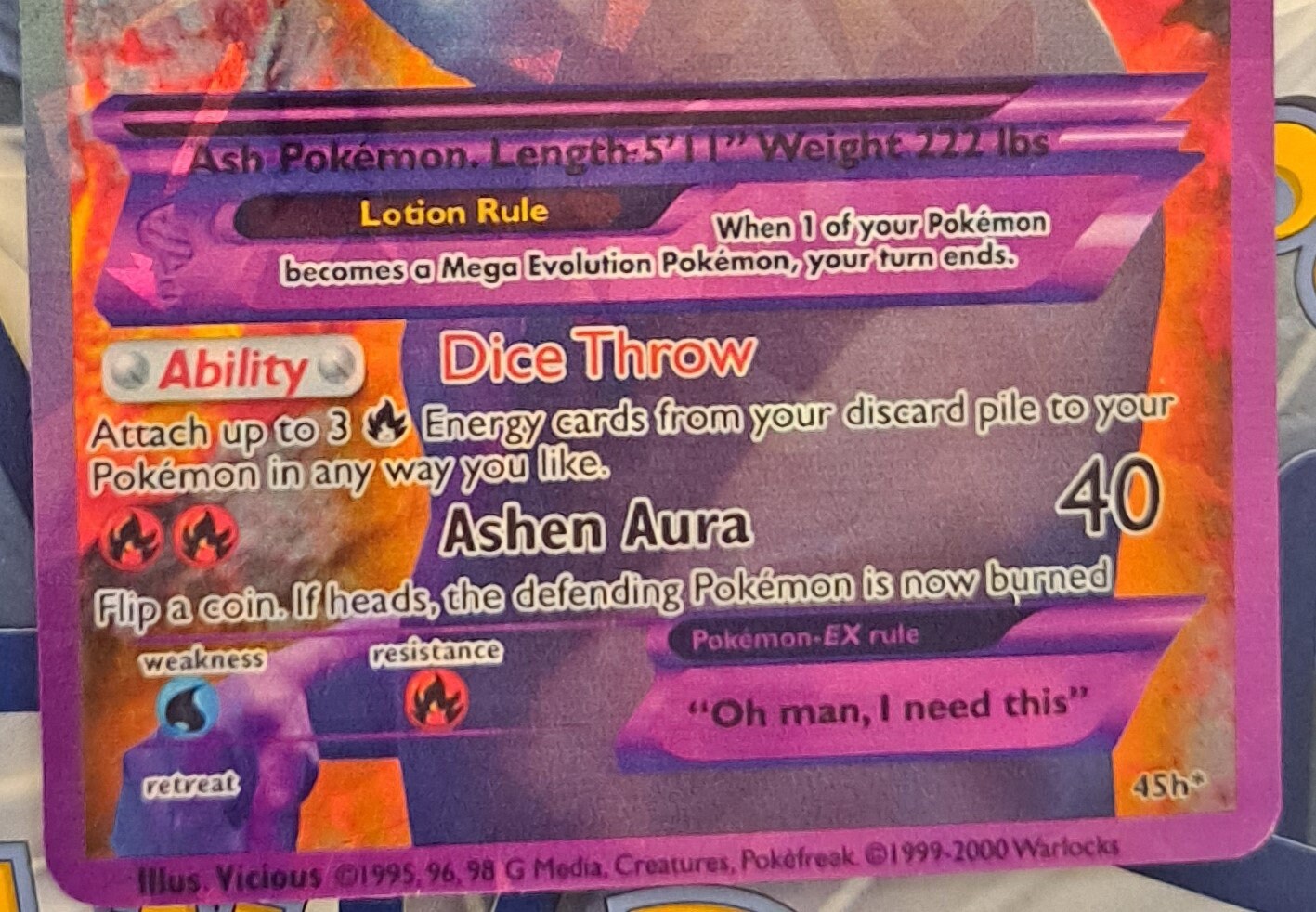 Ashy Larry Pokemon Card - Chappelle Show