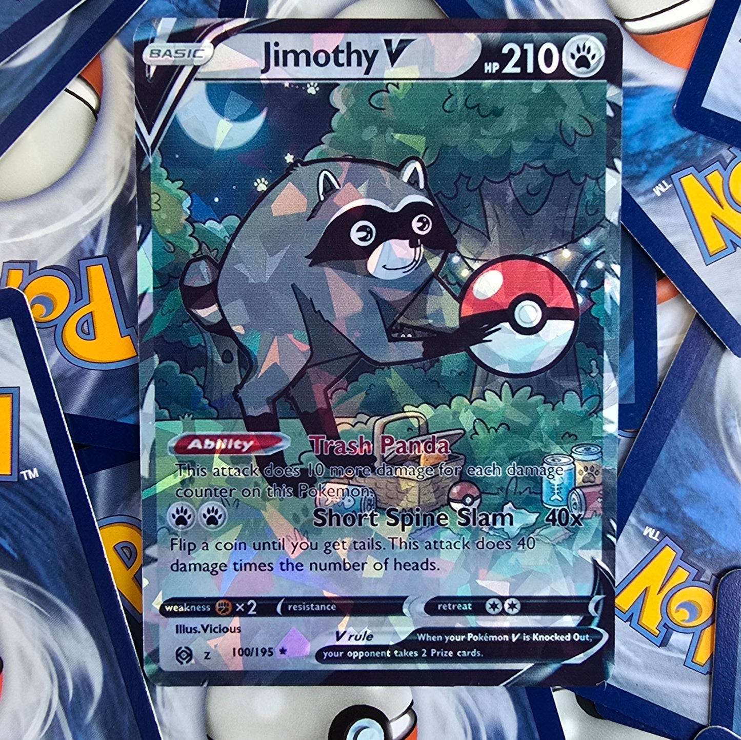 Jimothy The Racoon Pokemon 