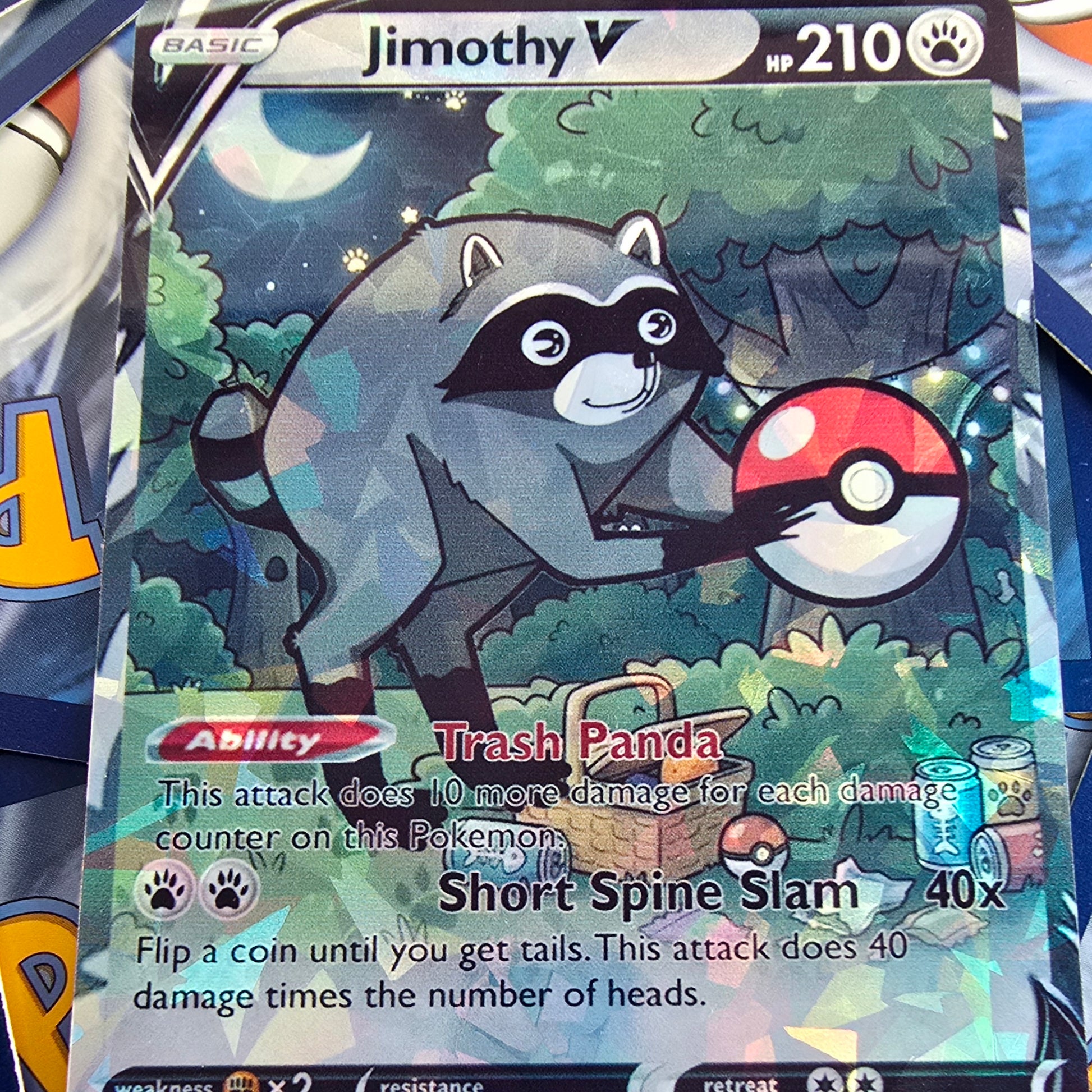 Jimothy The Racoon Pokemon 