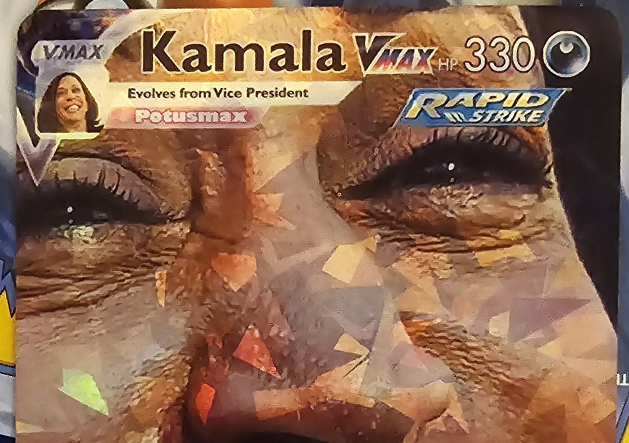 Kamala Harris Pokemon Card