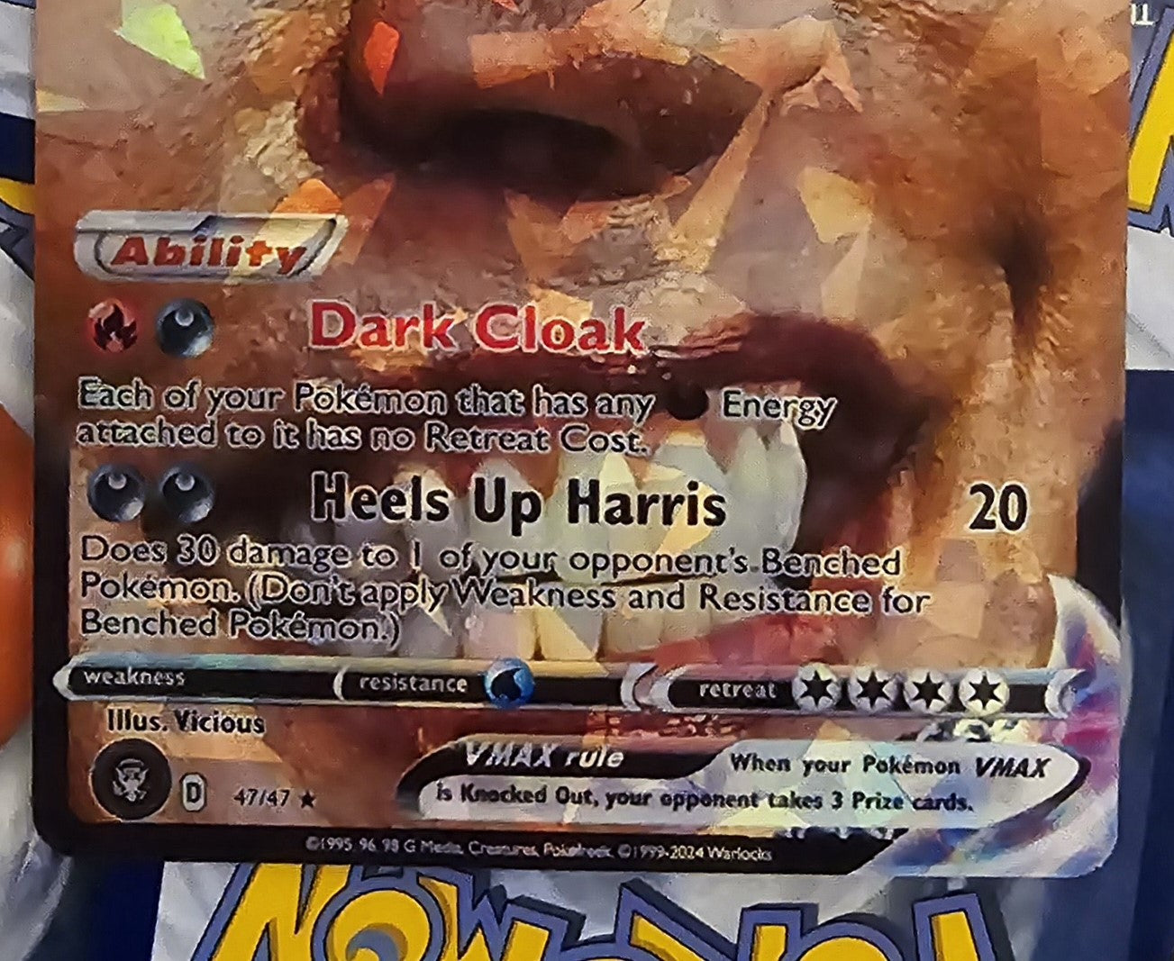 Kamala Harris Pokemon Card