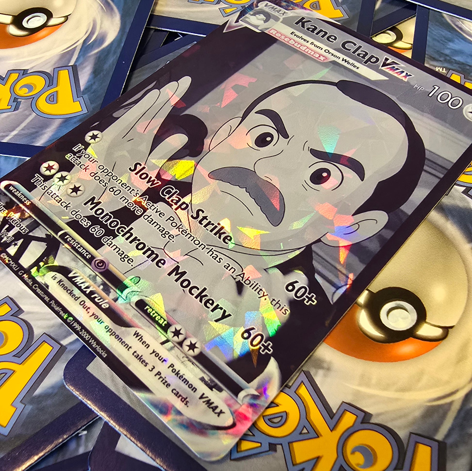 Kane Clap Pokemon Card - Meme - Orson Welles
