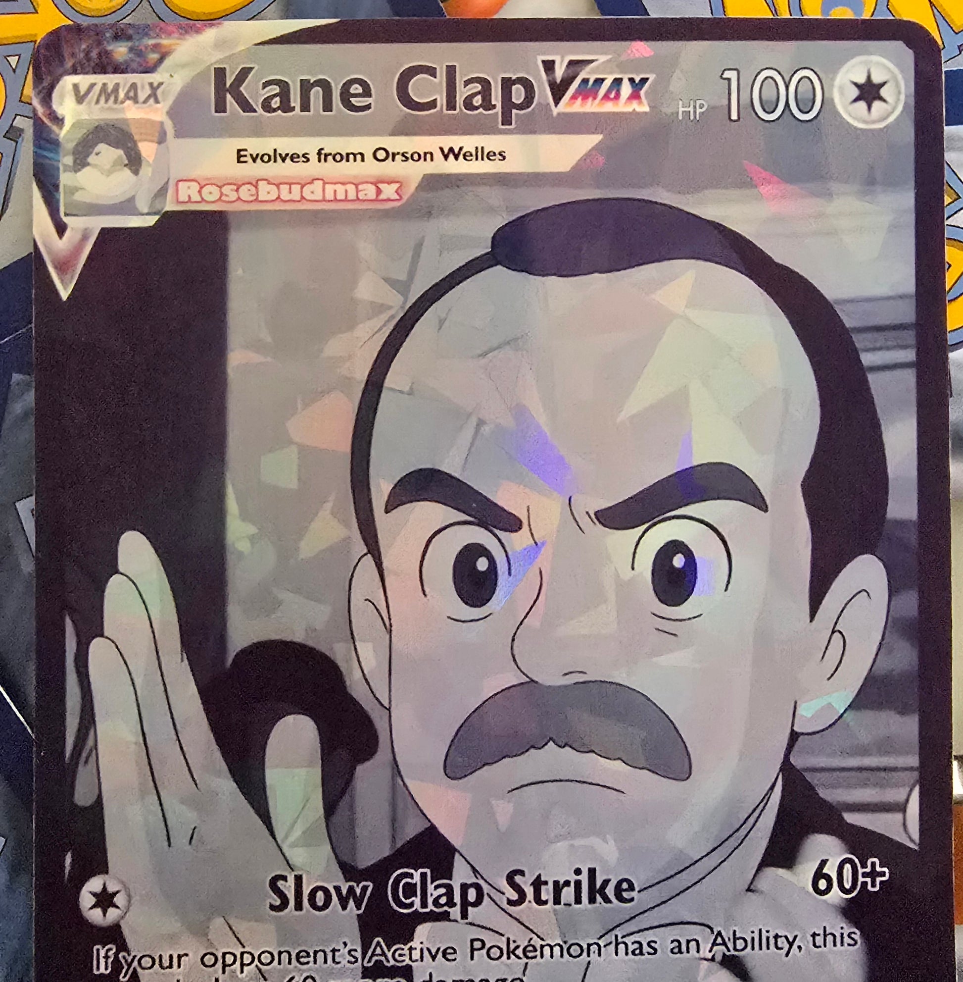 Kane Clap Pokemon Card - Meme - Orson Welles