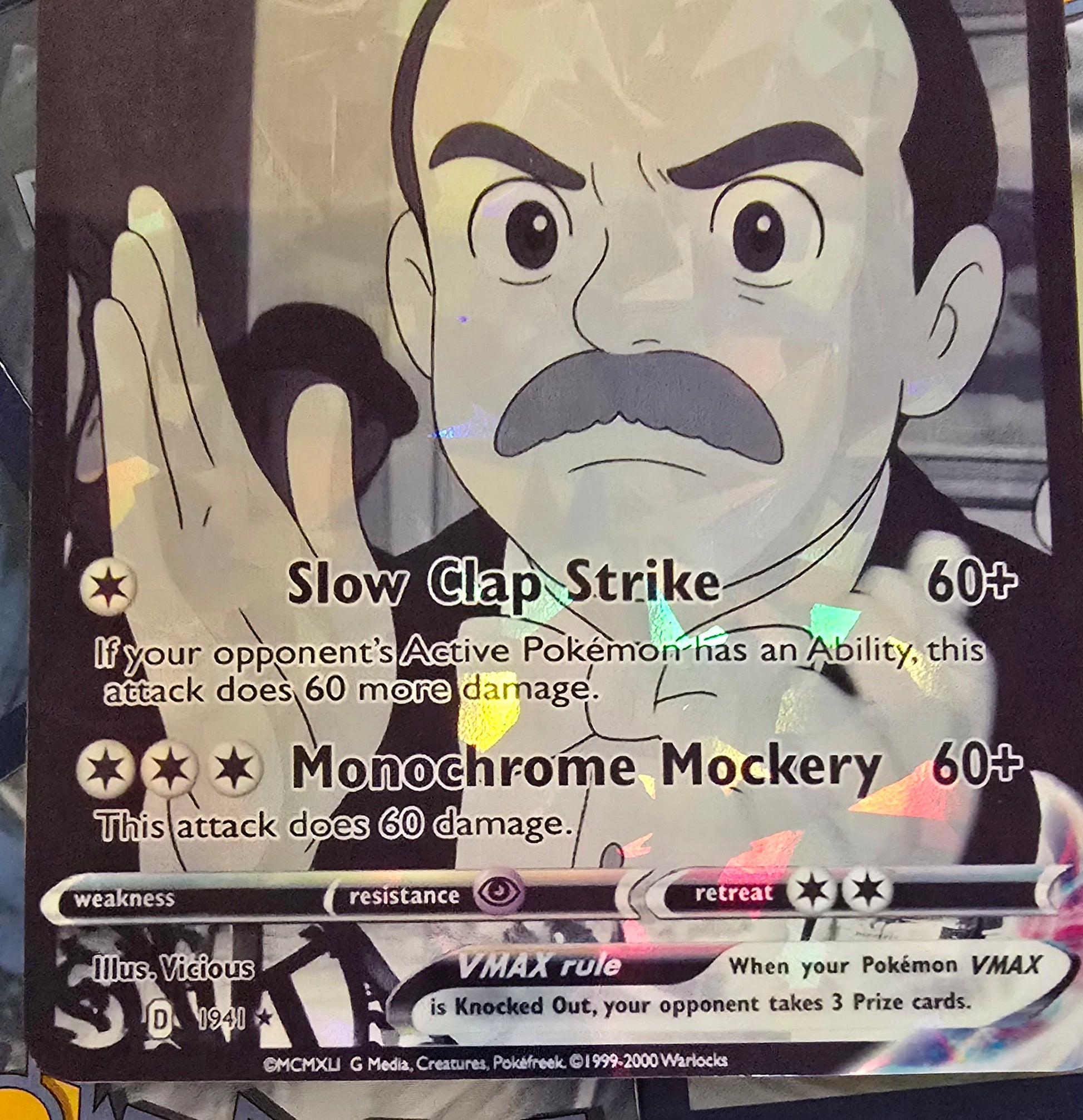 Kane Clap Pokemon Card - Meme - Orson Welles