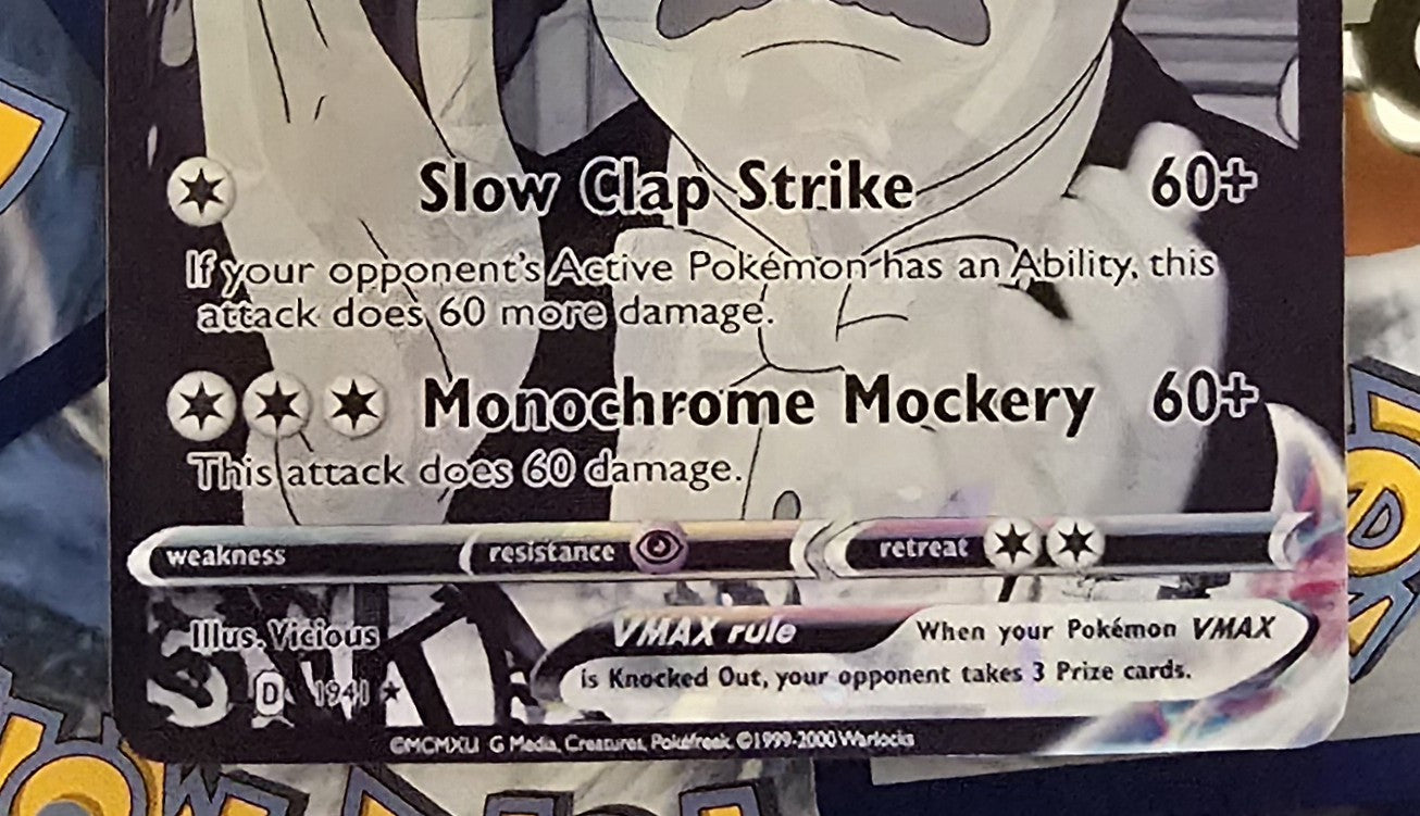 Kane Clap Pokemon Card - Meme - Orson Welles