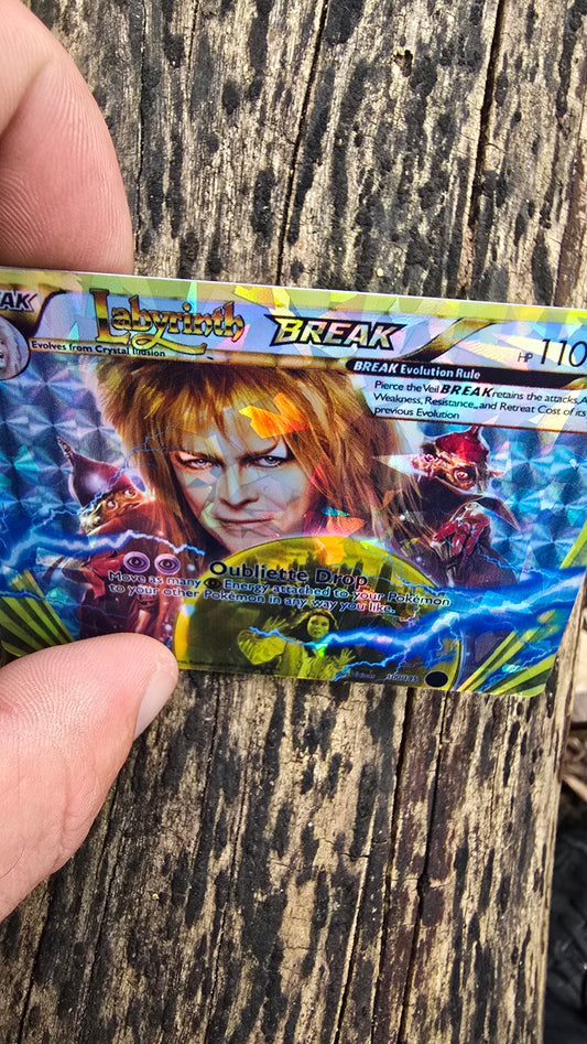 Labyrinth Pokemon Card - Break style card