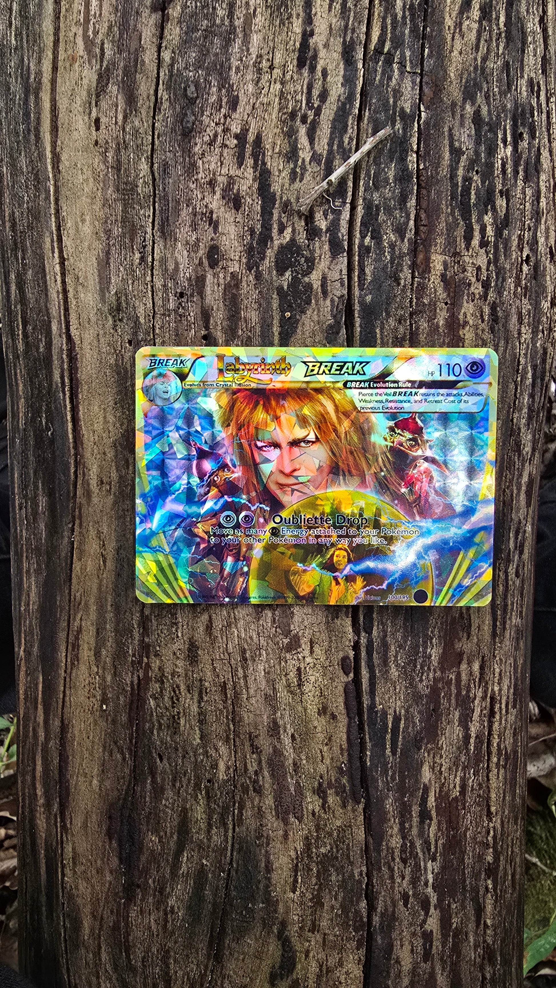 Labyrinth Pokemon Card - Break style card