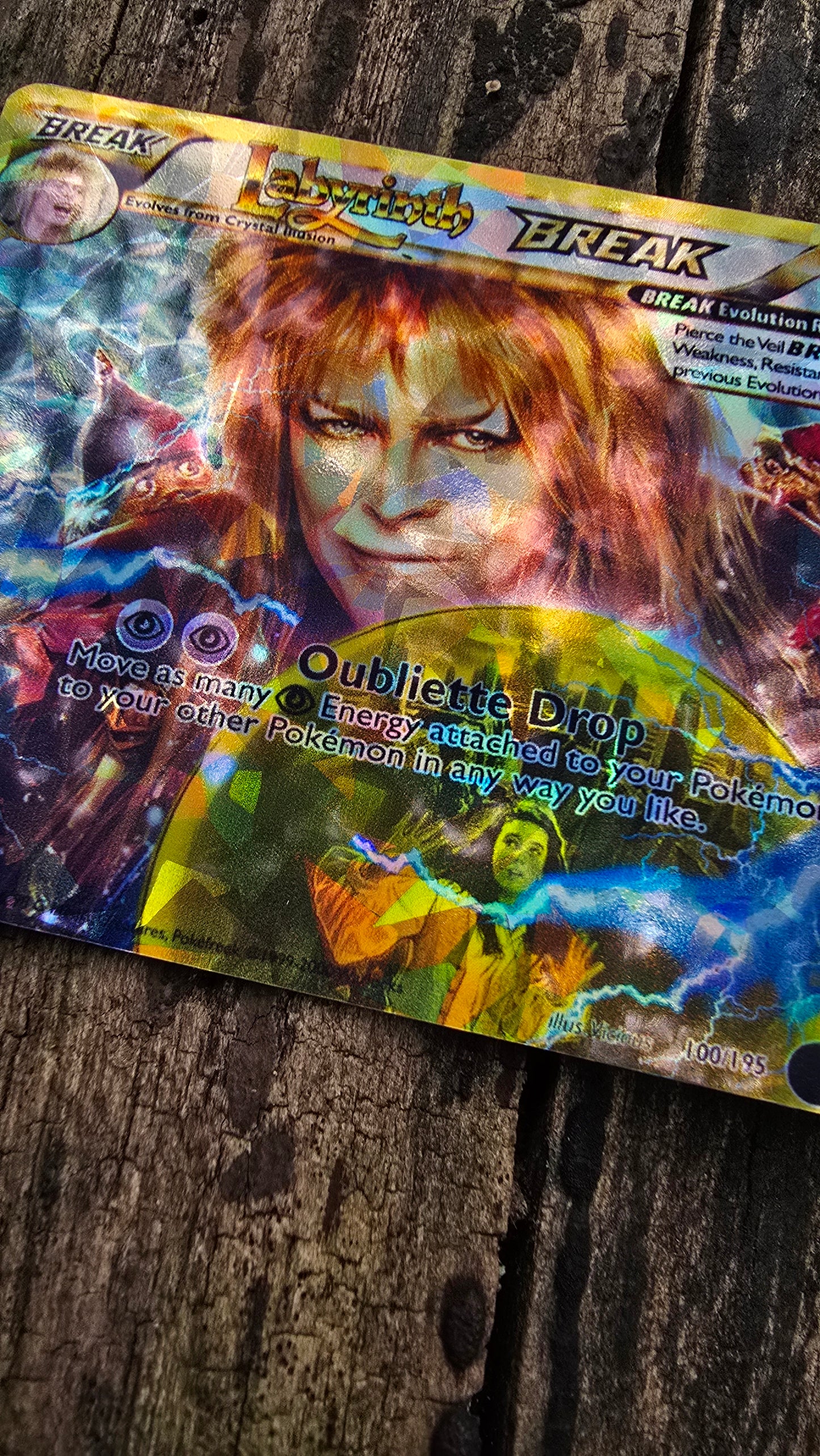 Labyrinth Pokemon Card - Break style card