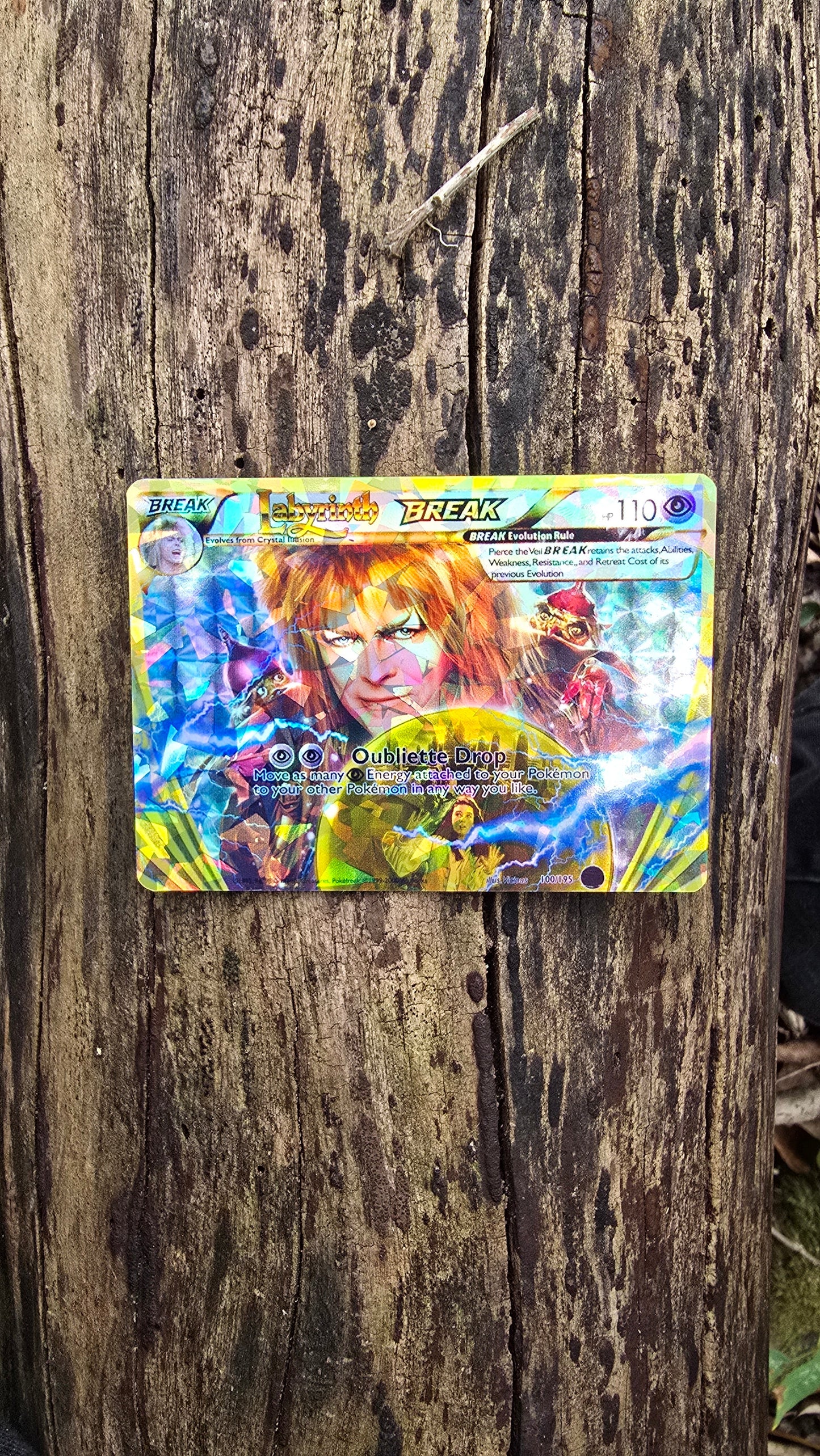 Labyrinth Pokemon Card - Break style card