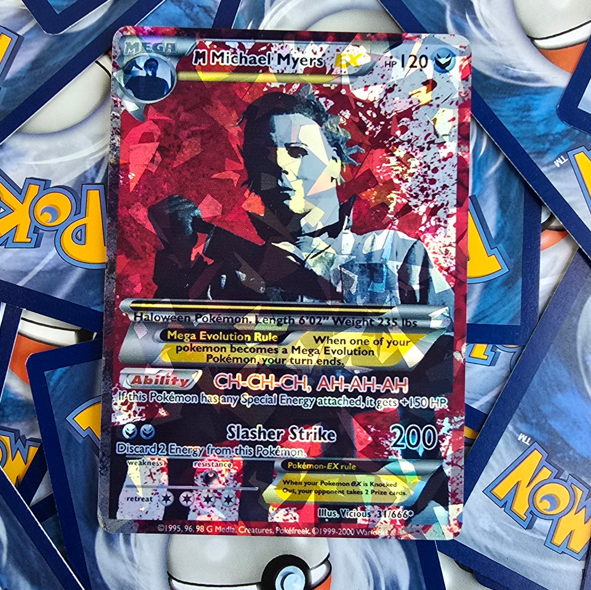 Michael Myers Horror&nbsp;Pokemon Card