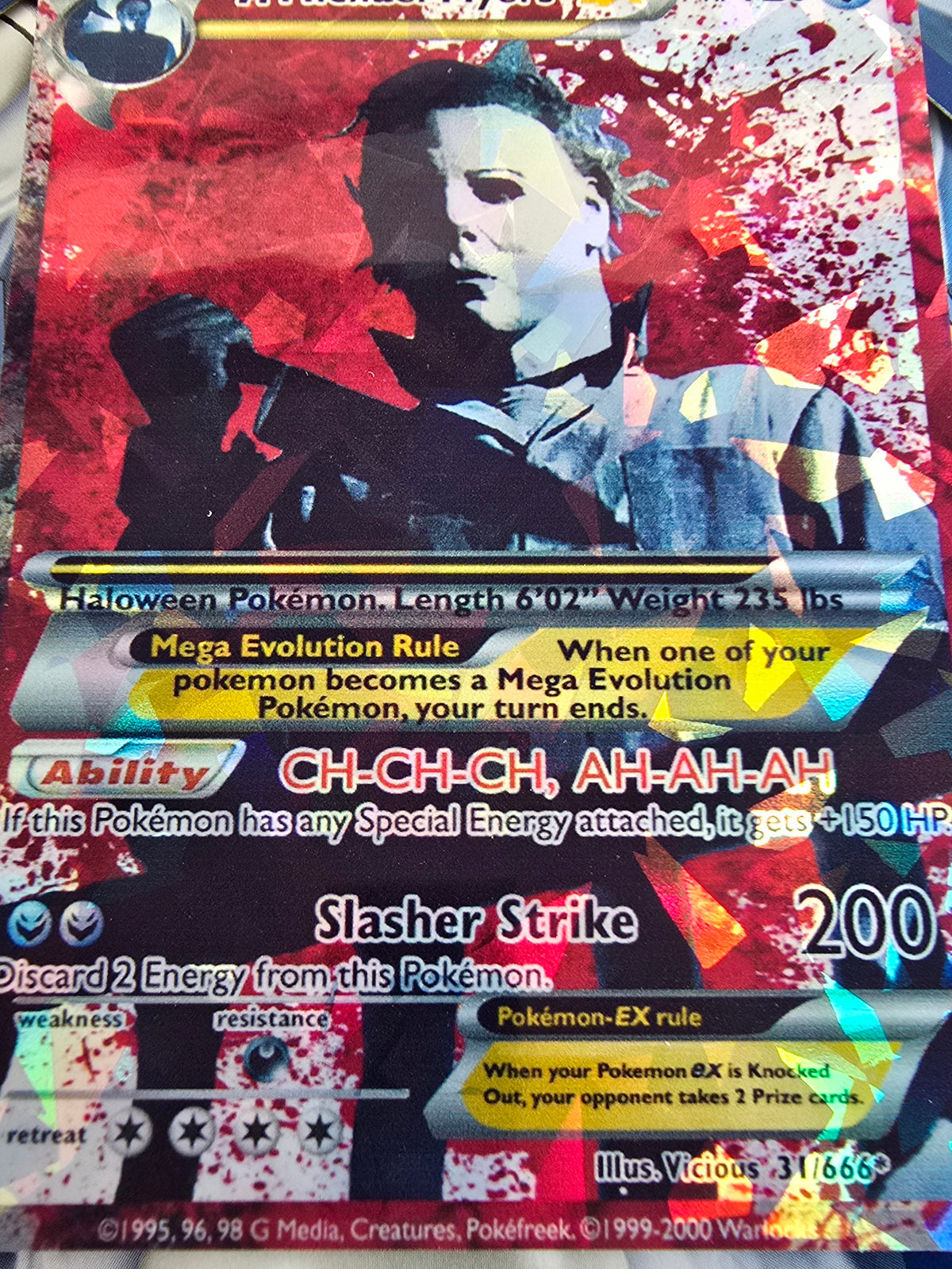 Michael Myers Horror&nbsp;Pokemon Card