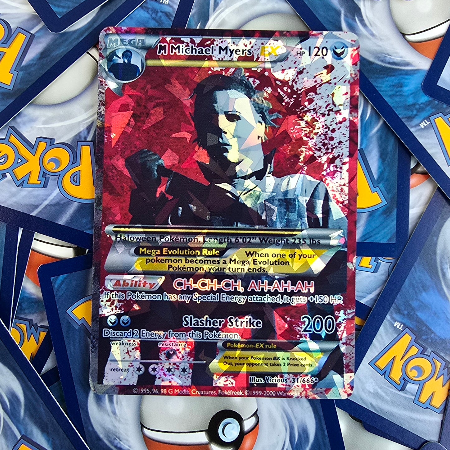 Michael Myers Horror&nbsp;Pokemon Card
