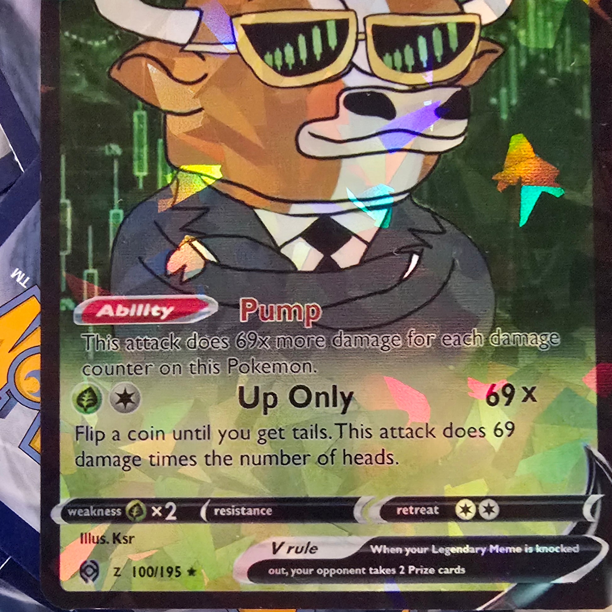 MUMU Meme Pokemon Card
