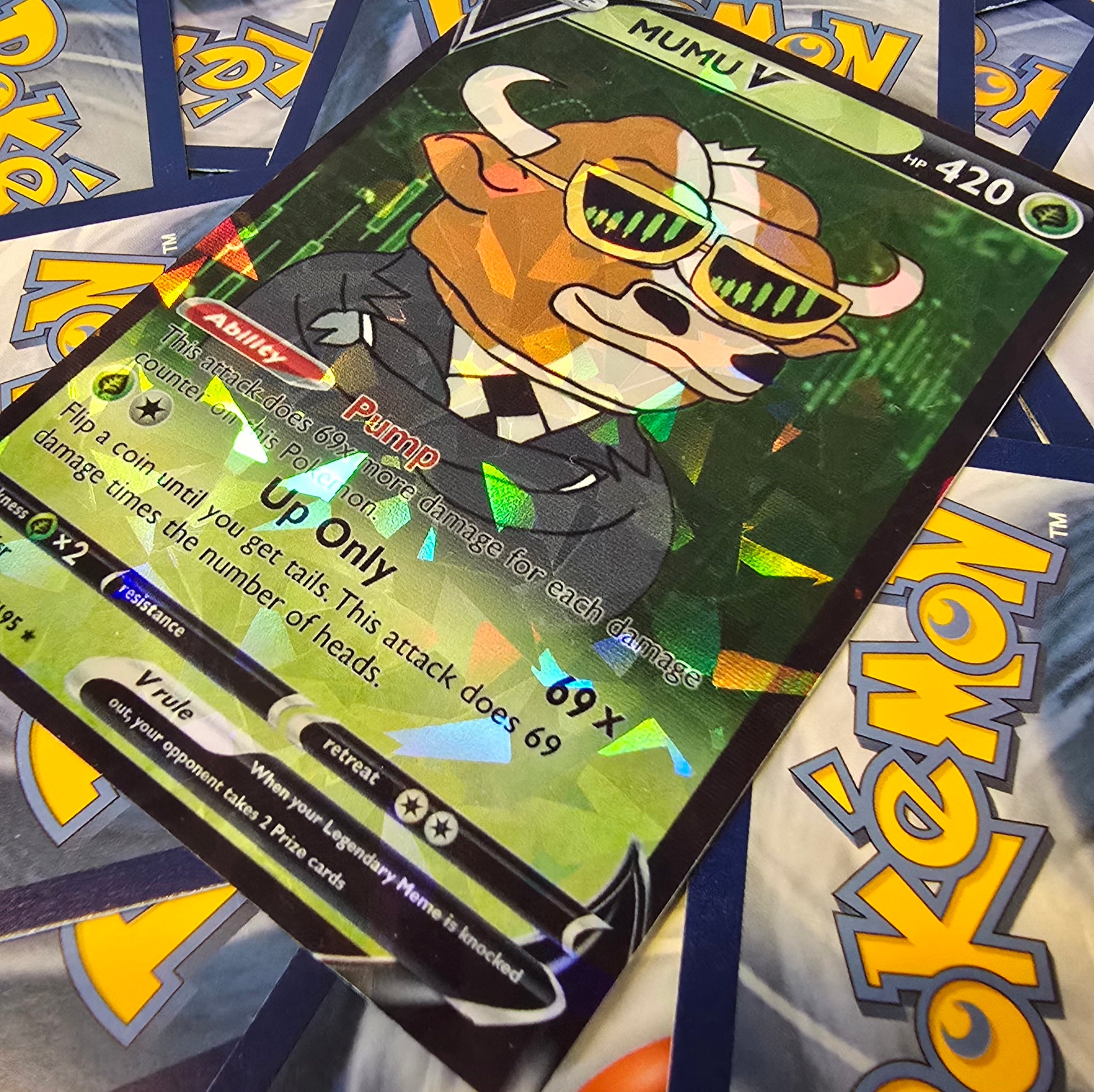 MUMU Meme Pokemon Card
