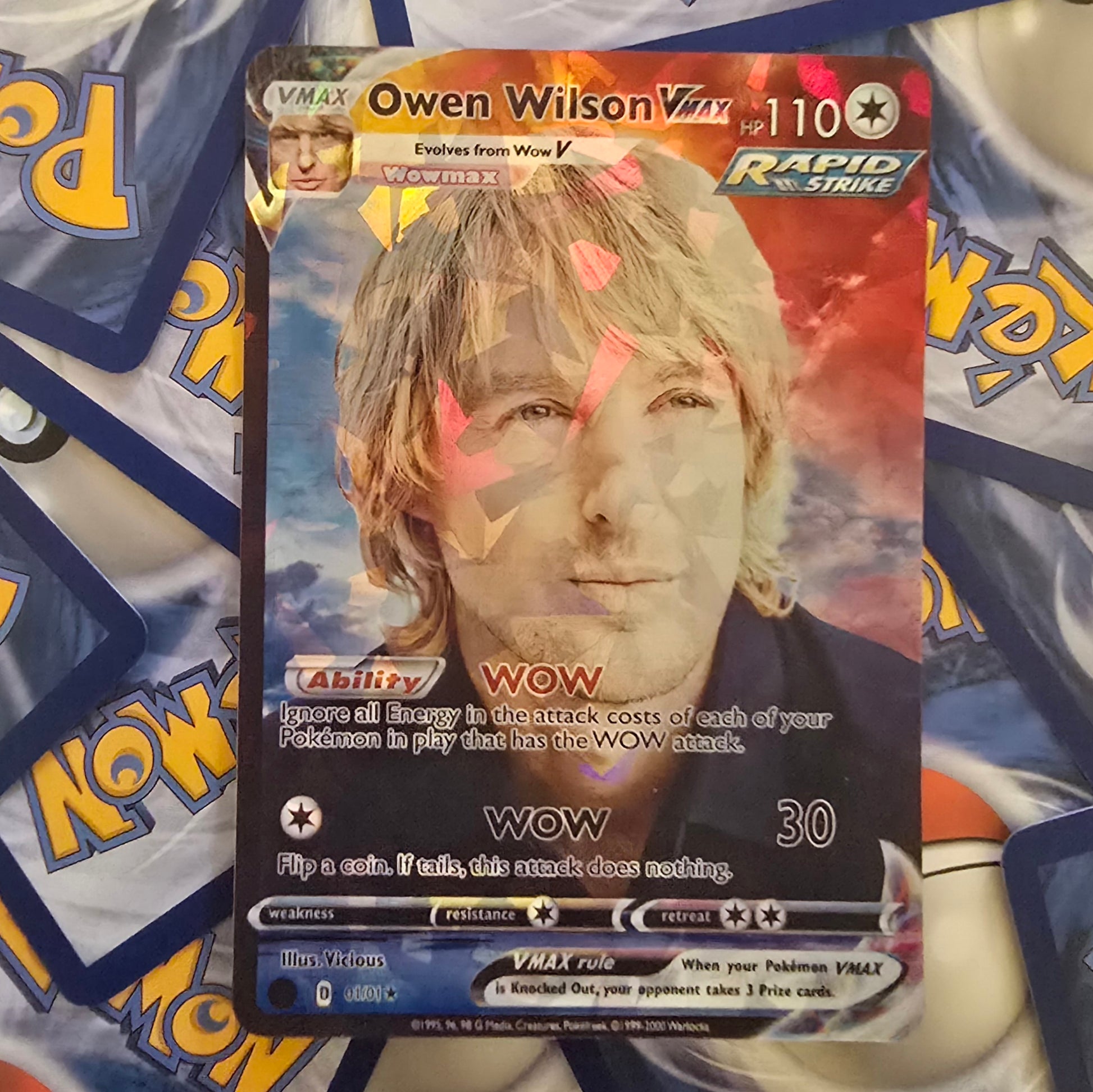 Owen Wilson Pokemon Card