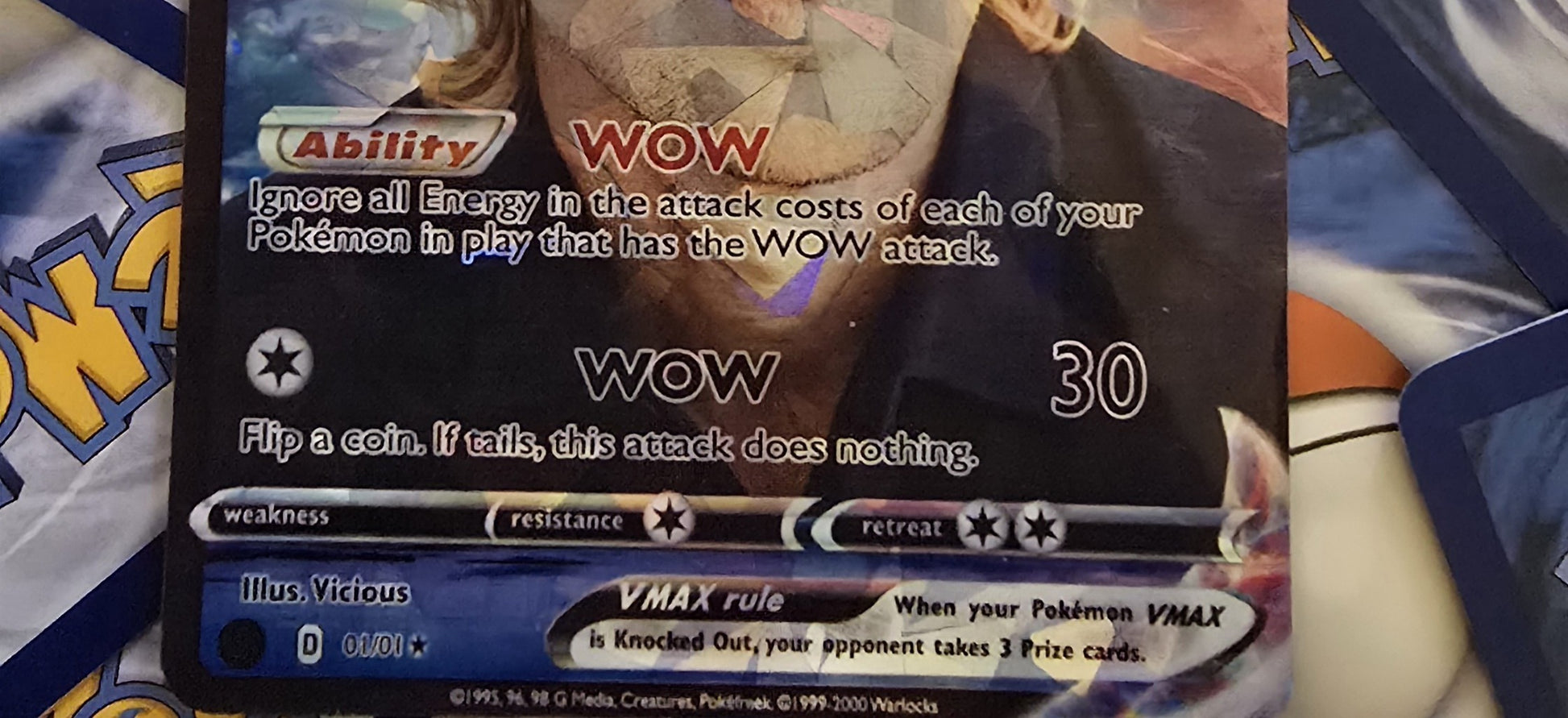 Owen Wilson Pokemon Card