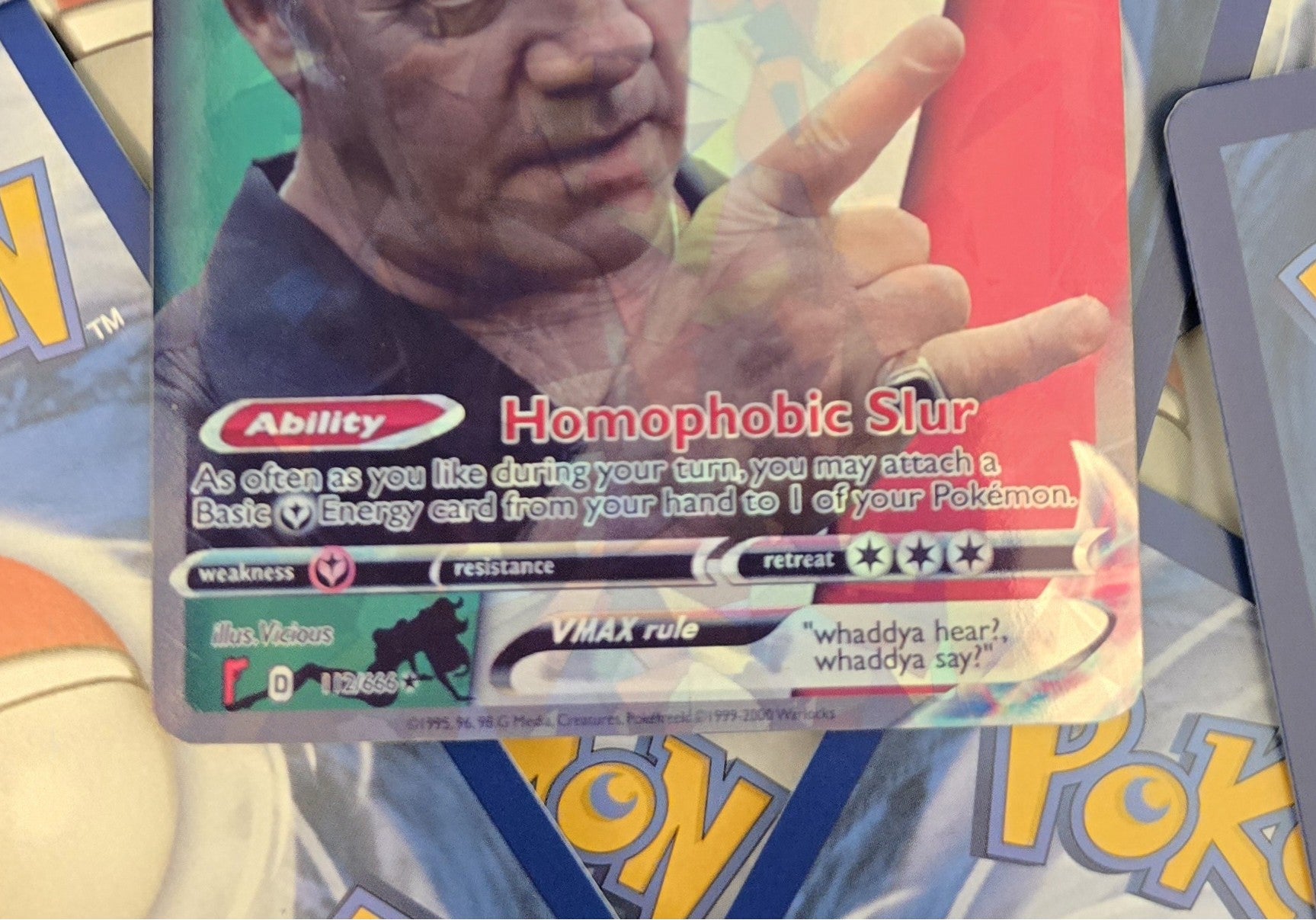 sopranos pokemon cards Paulie Walnuts Pokemon Card