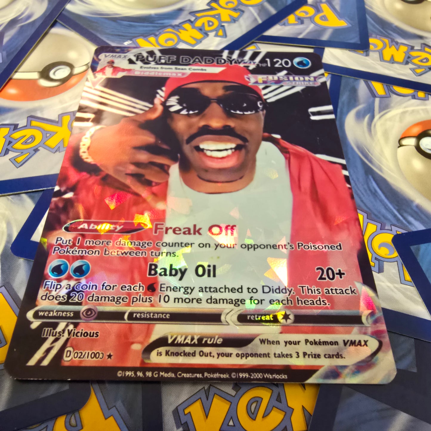 P Diddy Pokemon Card - Puff Daddy