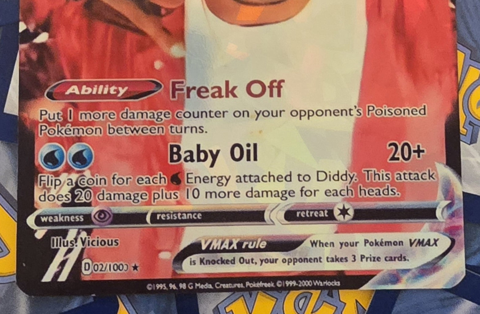 P Diddy Pokemon Card