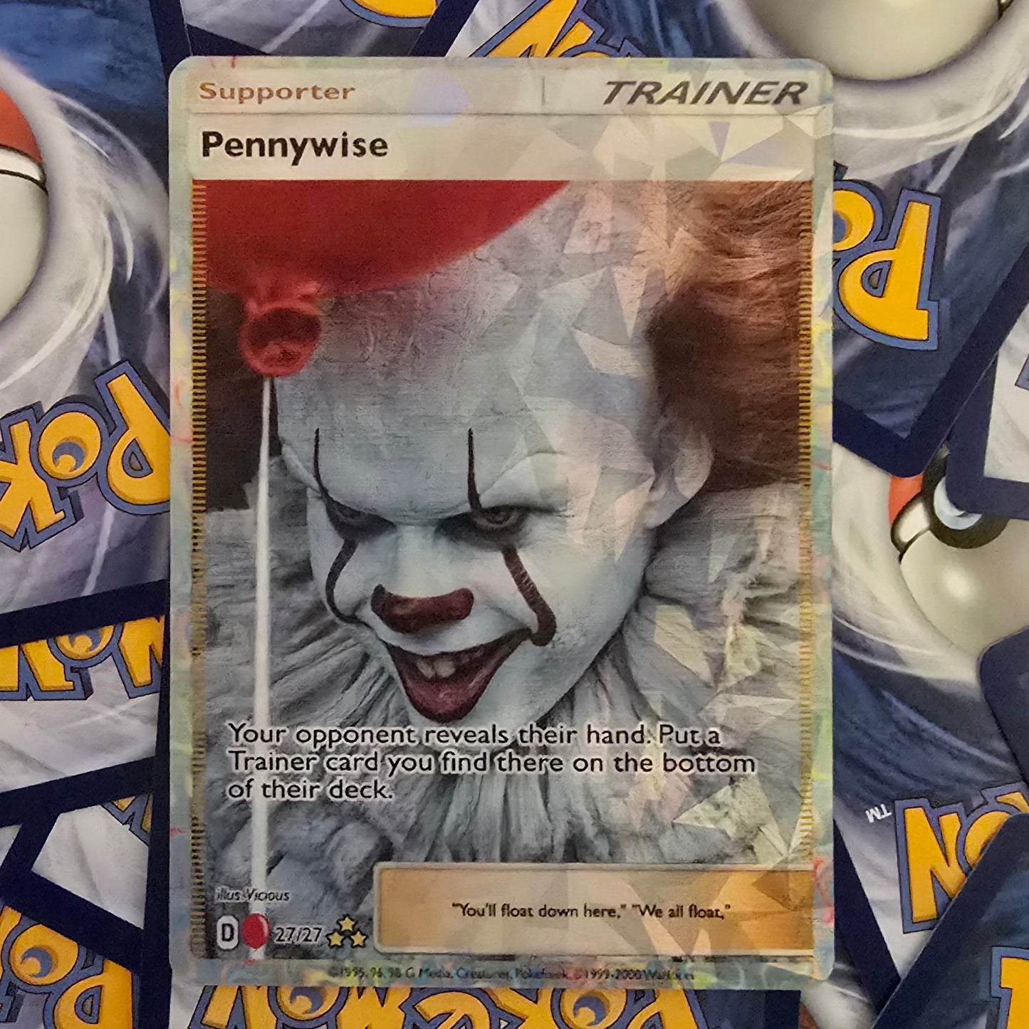 Pennywise Pokemon Trainer Card - IT