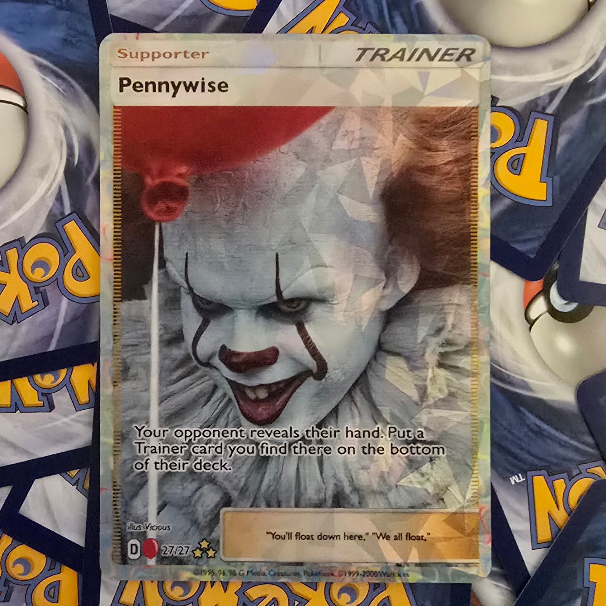 Pennywise Pokemon Trainer Card - IT