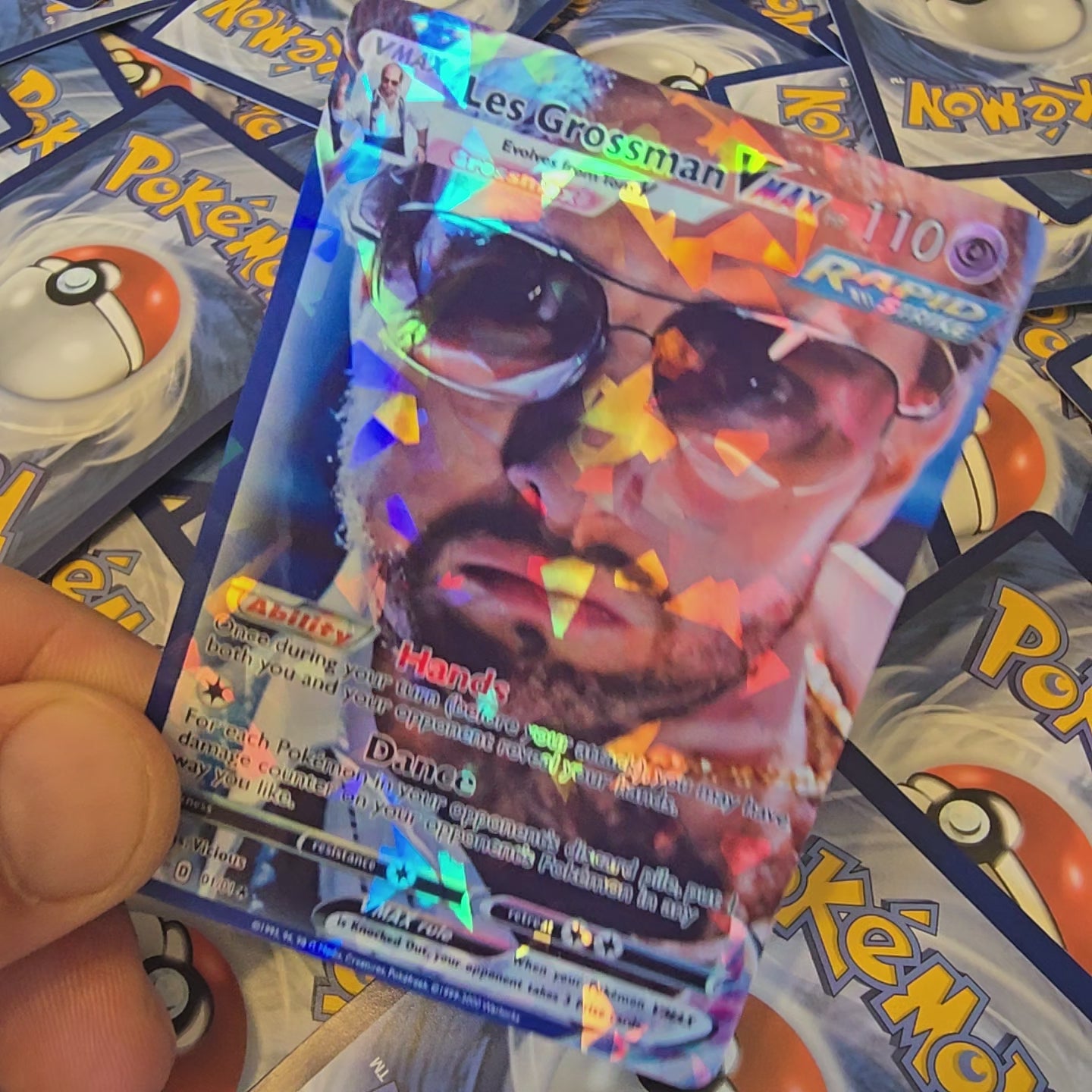 Les Grossman Pokemon Card - Tropic Thunder