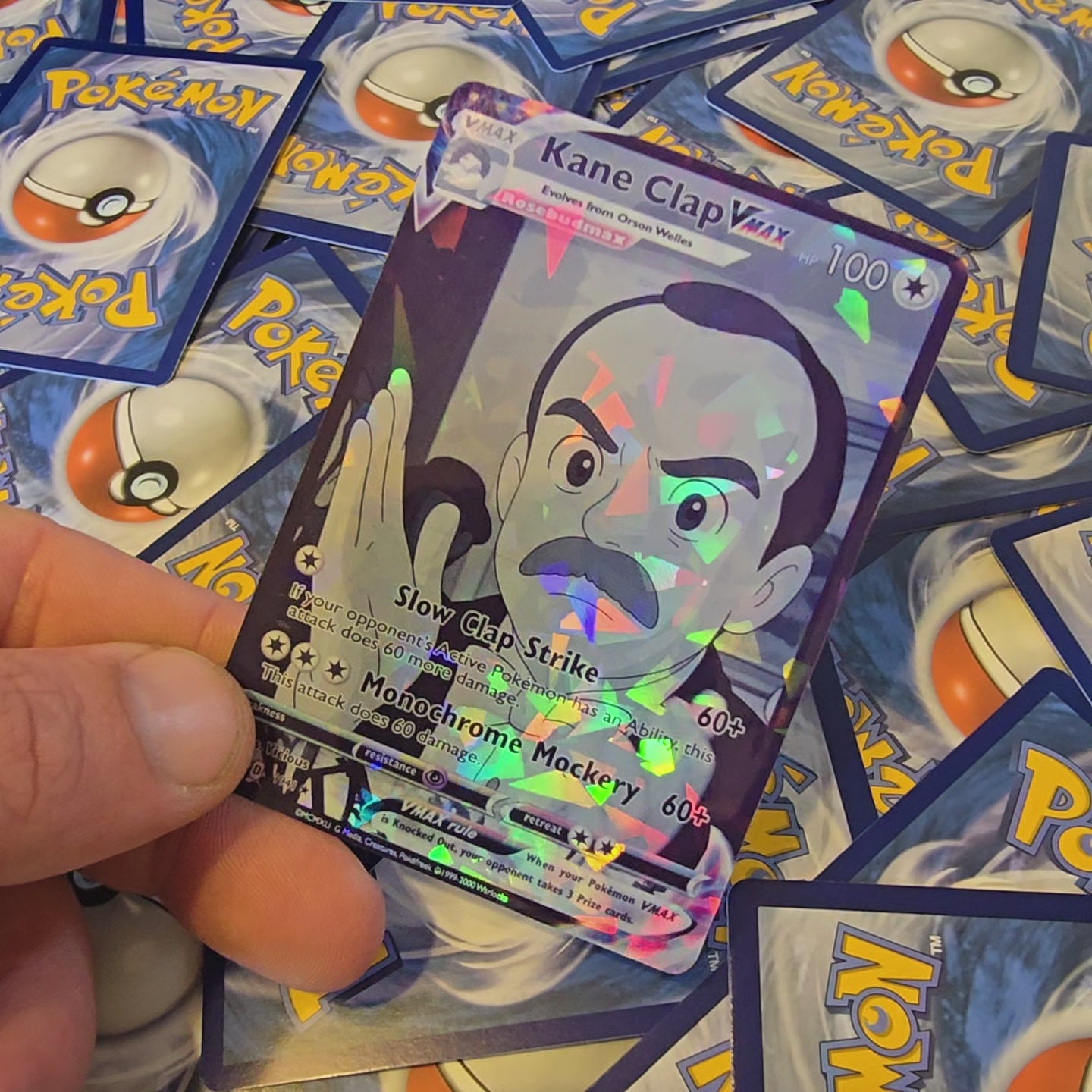 Kane Clap Pokemon Card - Meme - Orson Welles