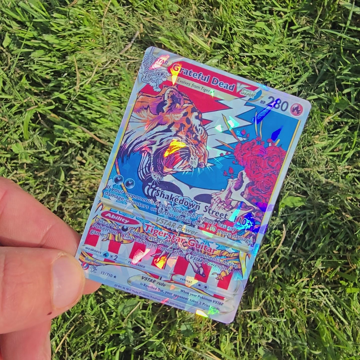 Grateful Dead Vstar Pokemon Card - Shakedown Street