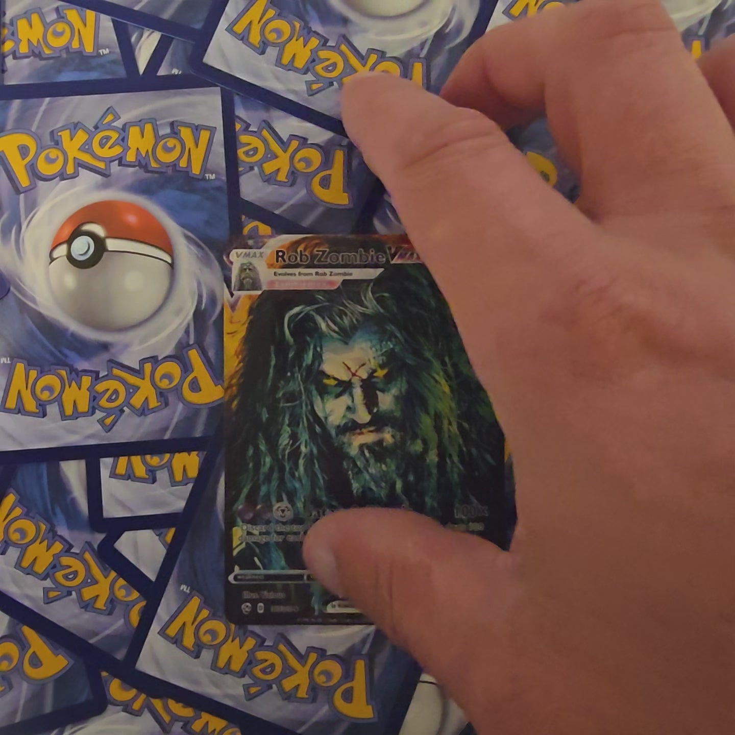 Rob Zombie Pokemon Card - White Zombie