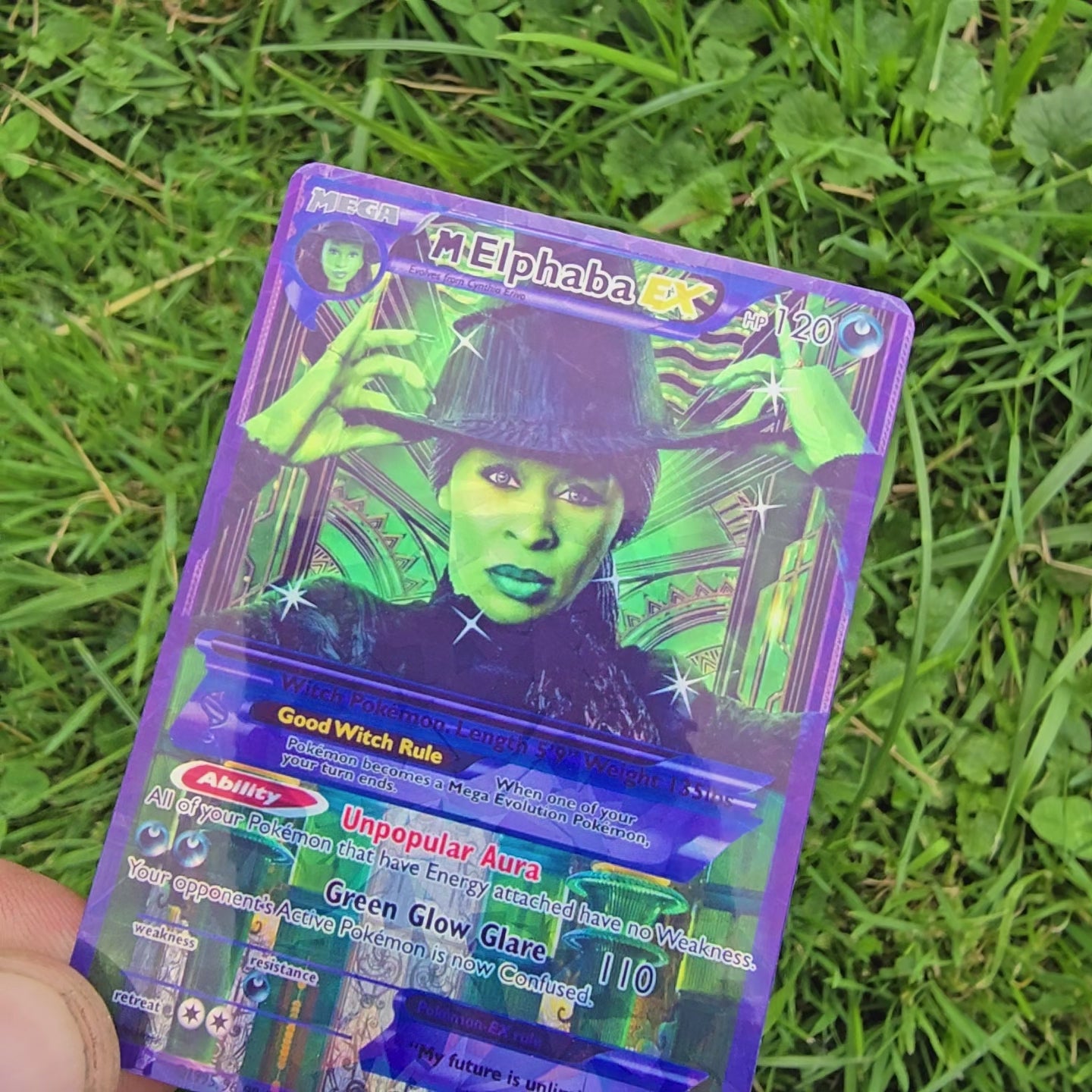 Elphaba Pokemon Card - Wicked