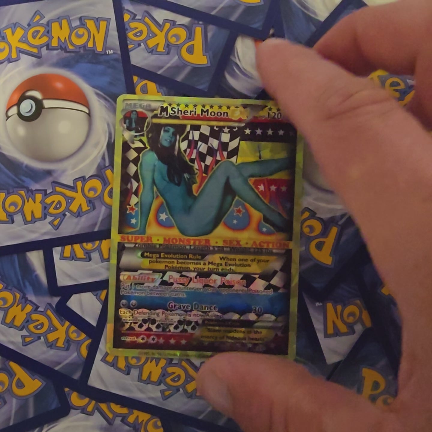 Sheri Moon Pokemon Card - Rob zombie