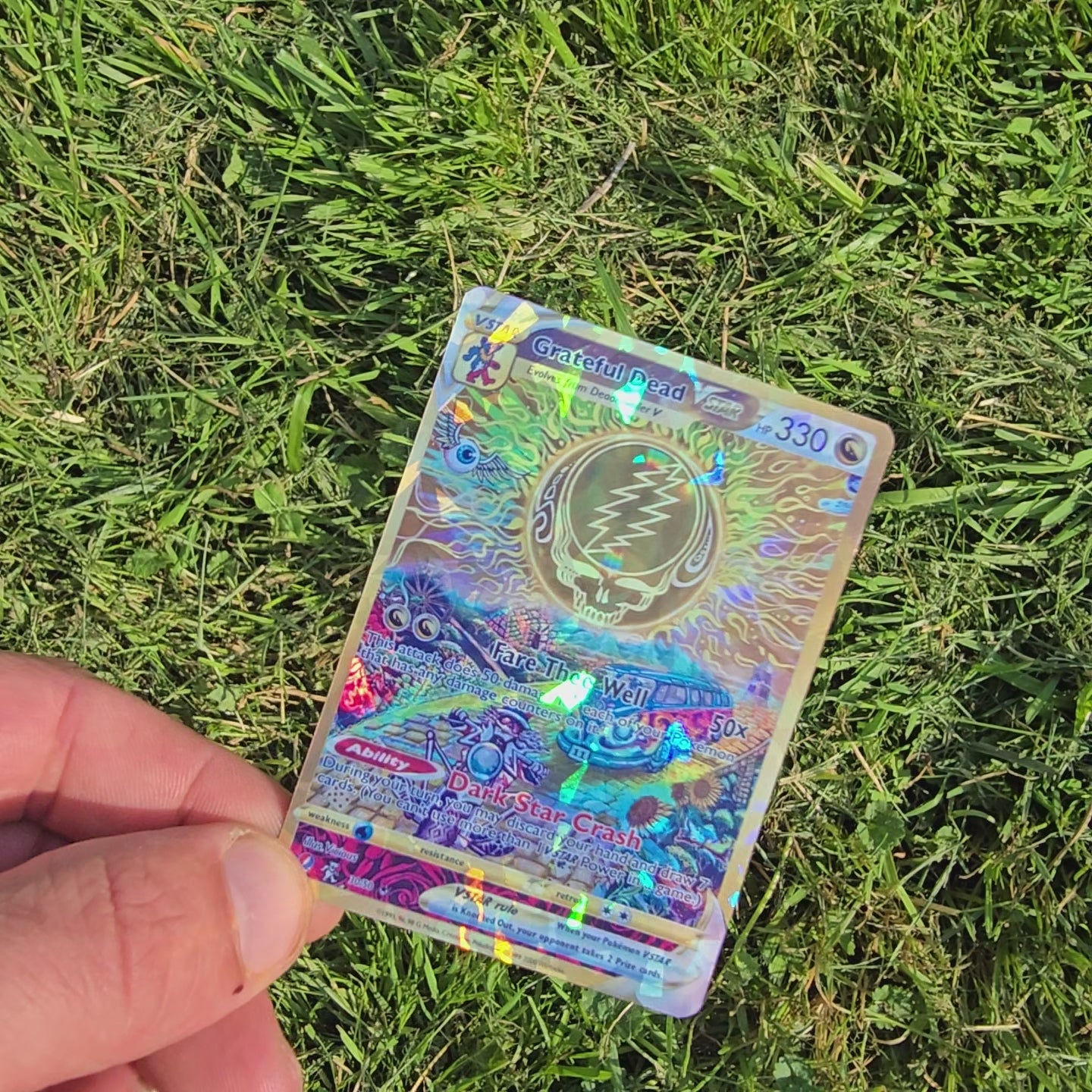 Grateful Dead Vstar Pokemon Card - Fare Thee Well