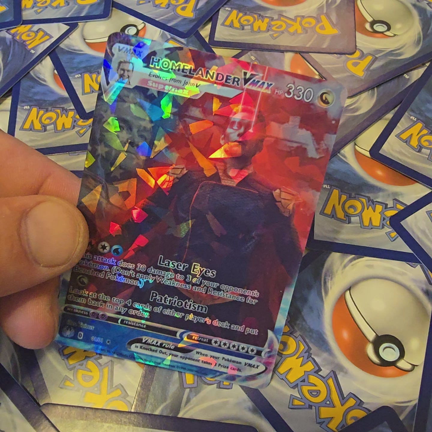 Homelander Pokemon Card - The Boys
