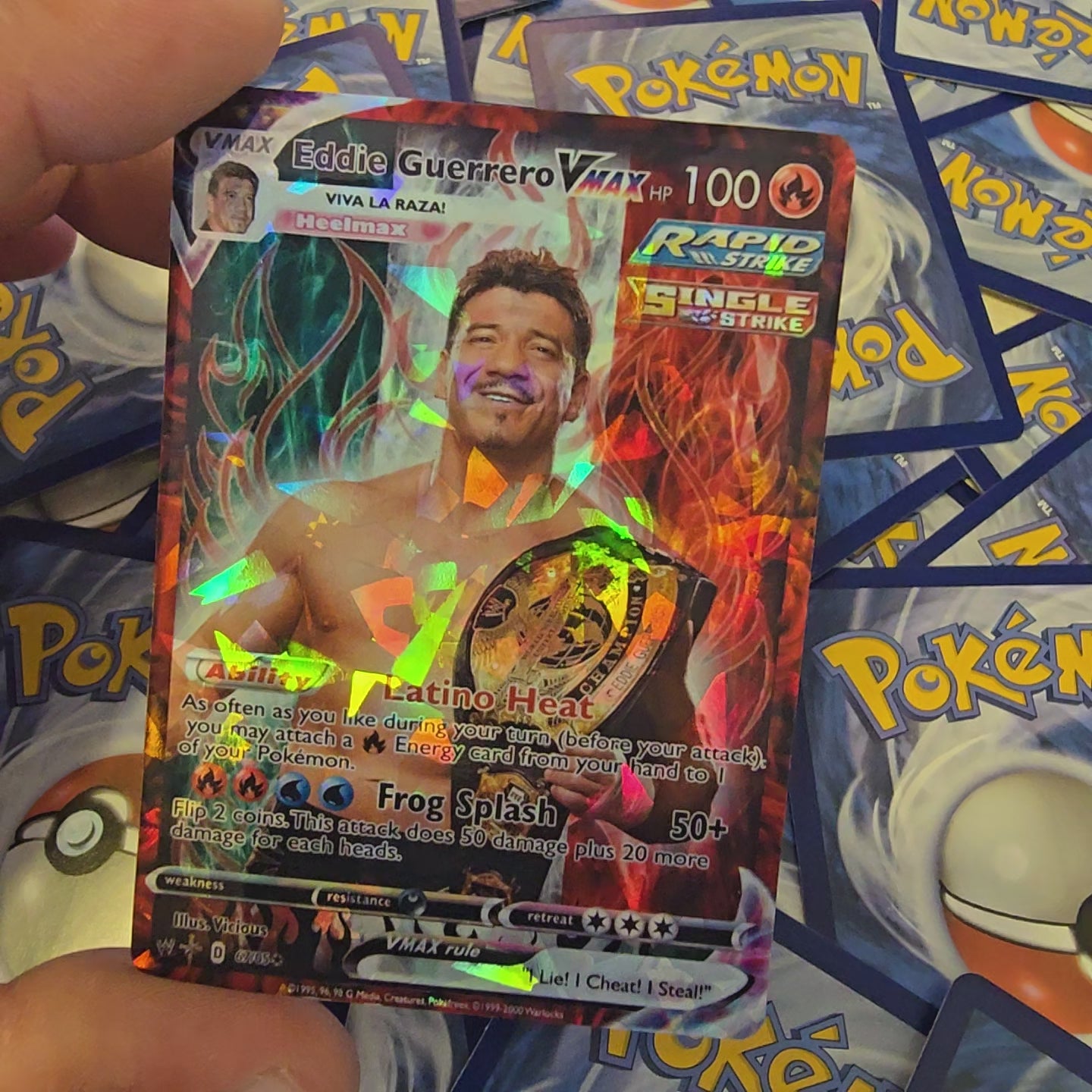 Eddie Guerrero Pokemon Card