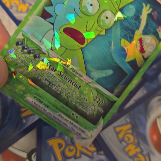 Rick C-137 Pokemon Card - Rick And Morty