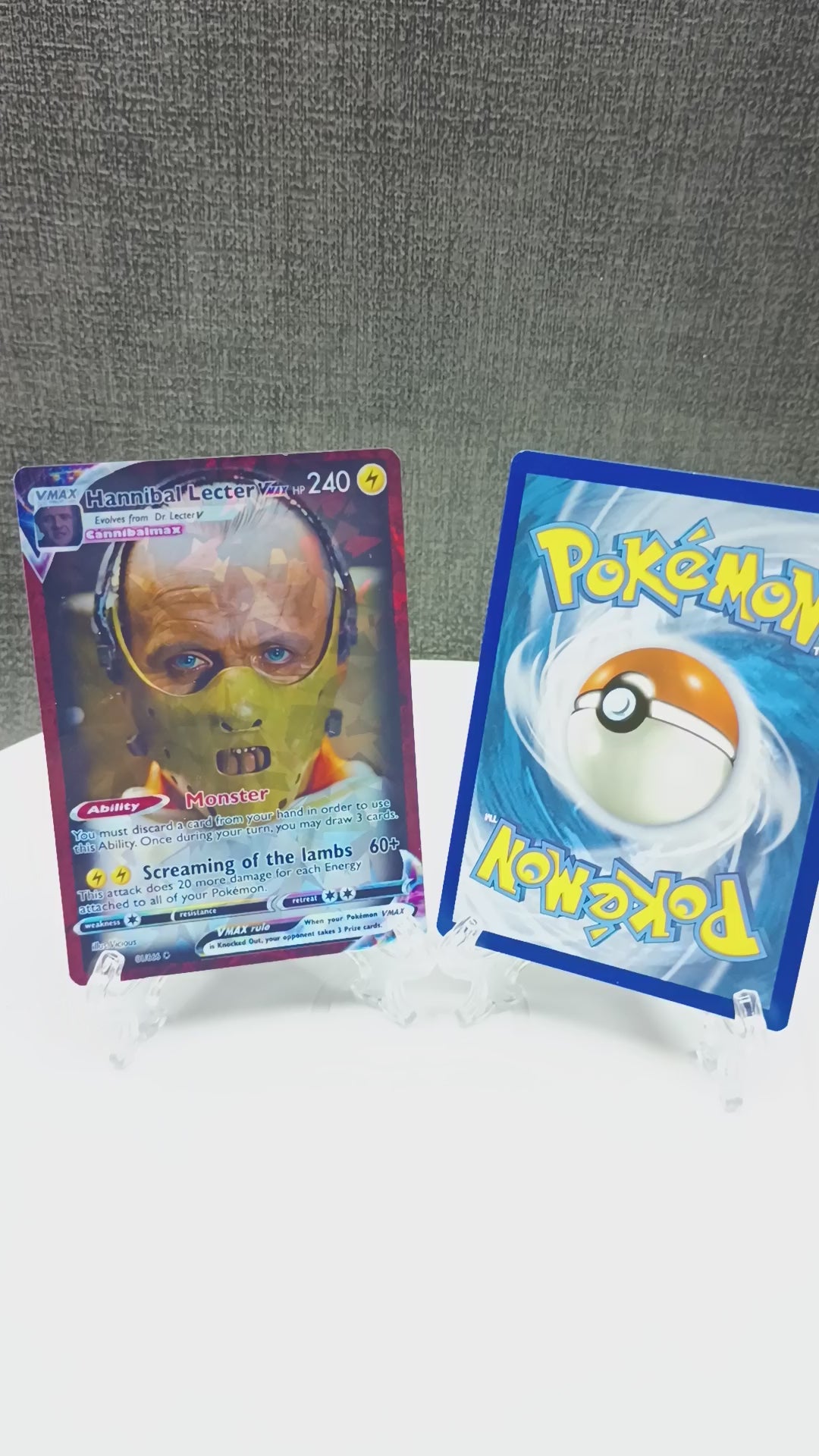 Hannibal Pokemon Card - Silence Of The Lambs - video