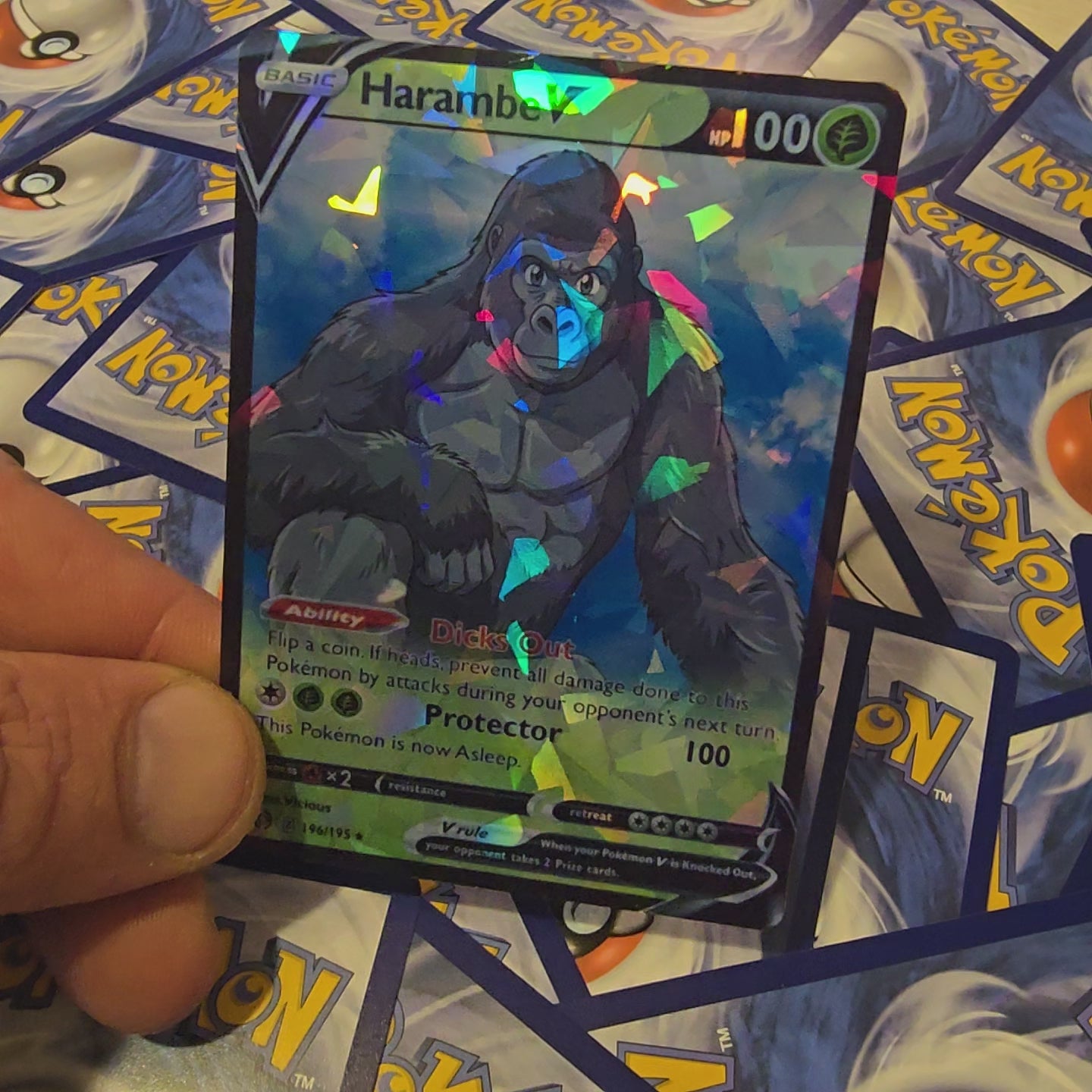 Harambe Pokemon Card – ViciousProxies