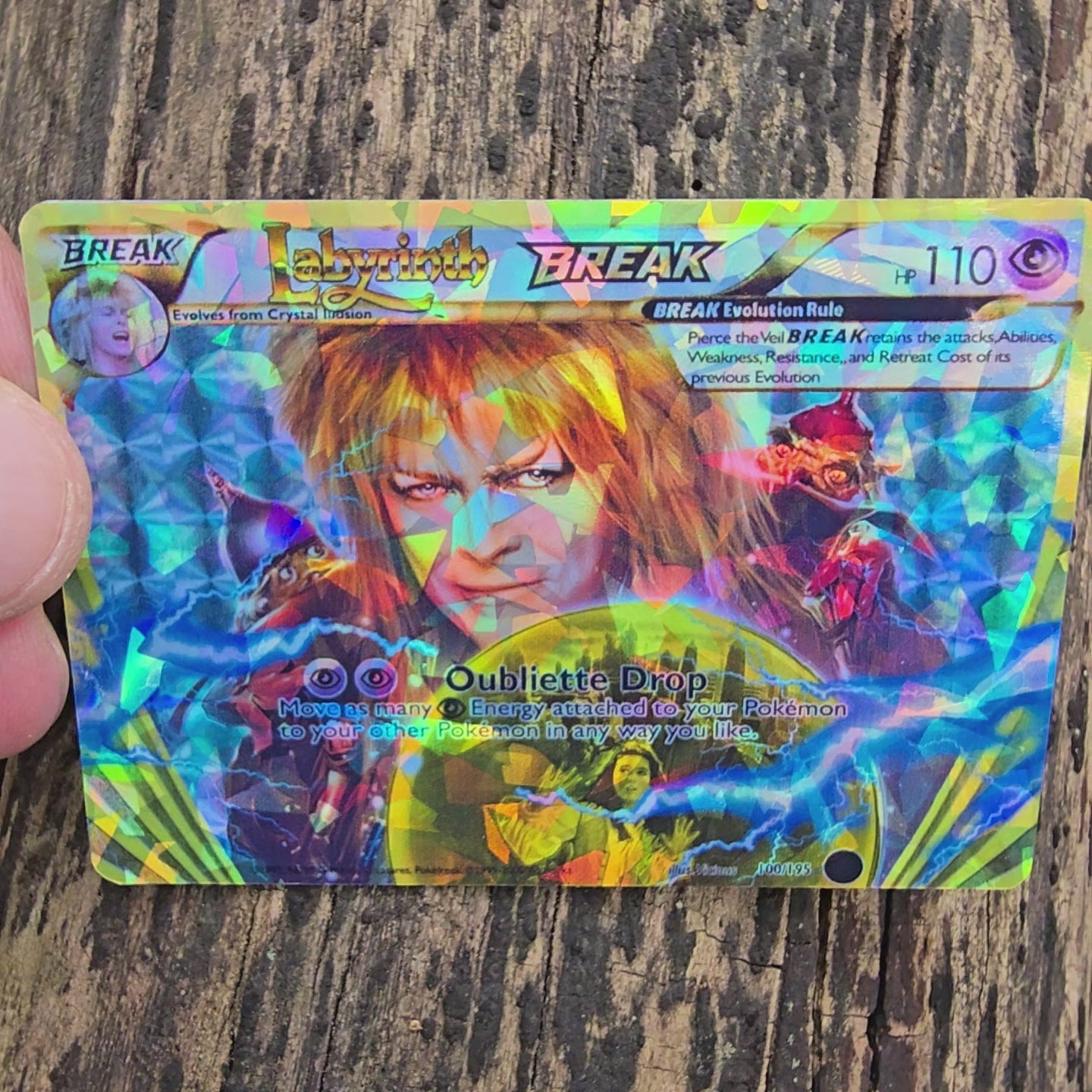 Labyrinth Pokemon Card - Break style card