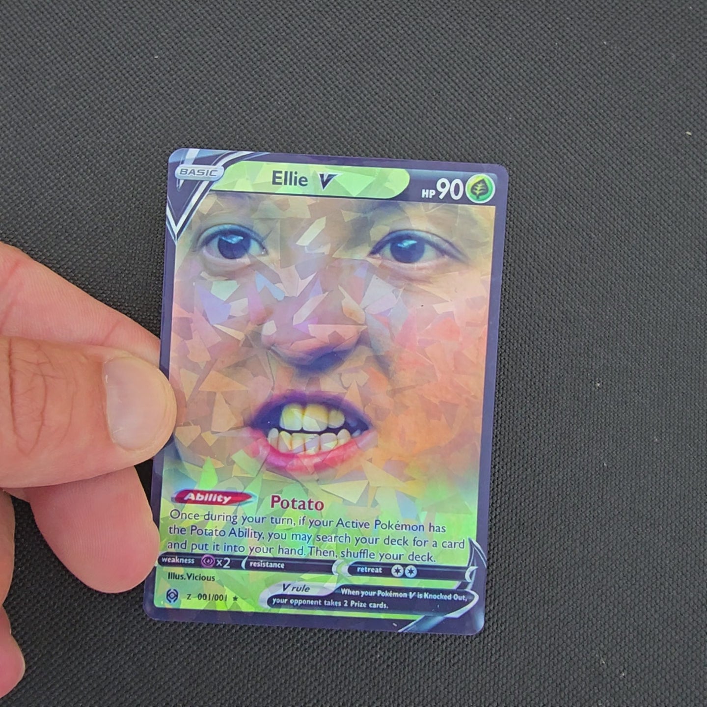 Ellie Pokemon Card - Meme