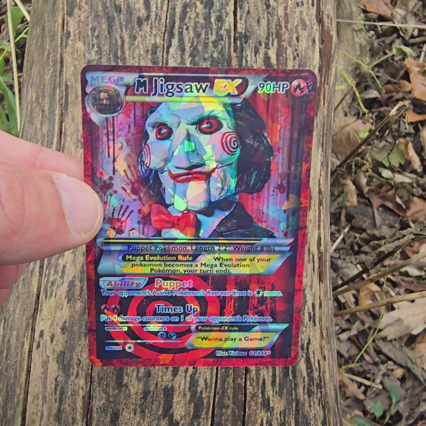 Jigsaw Pokemon Card - Saw