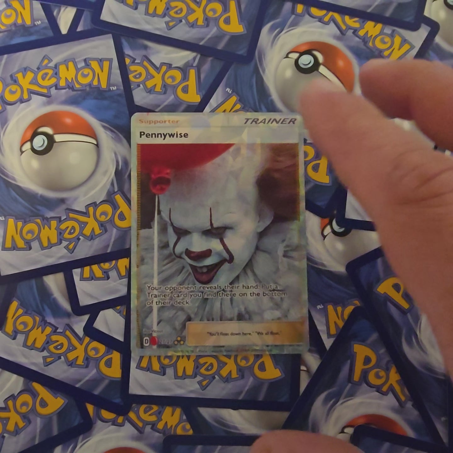 Pennywise Pokemon Trainer Card - IT