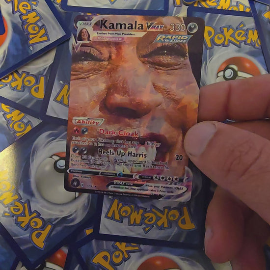 Kamala Harris Pokemon Card