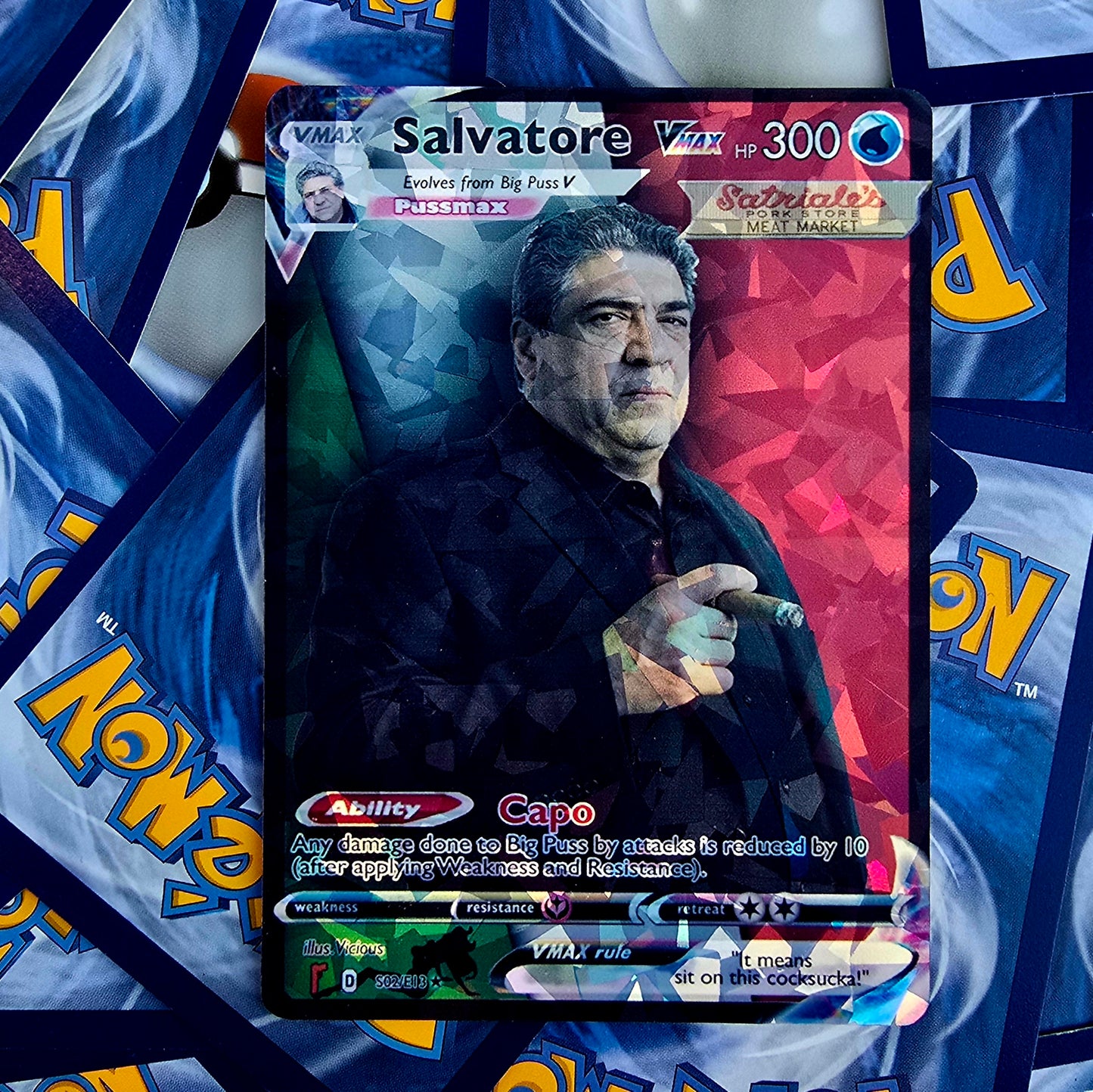 Salvatore "Big Puss" Pokemon Card - The Sopranos