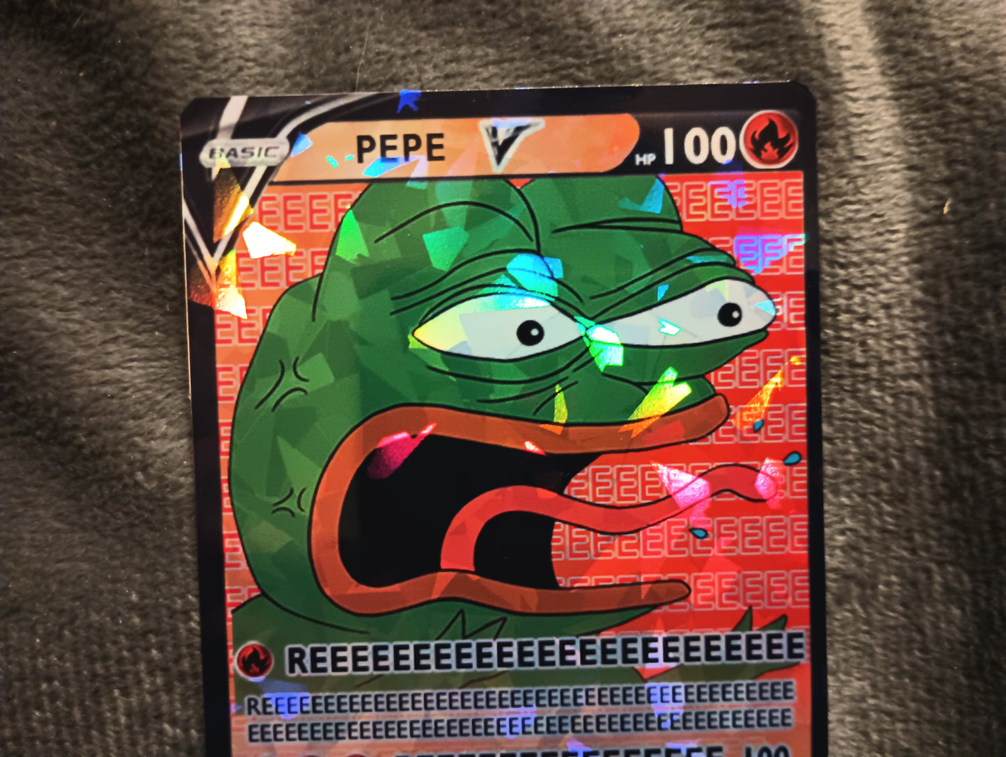 Pepe the frog - Reee Pokemon Card