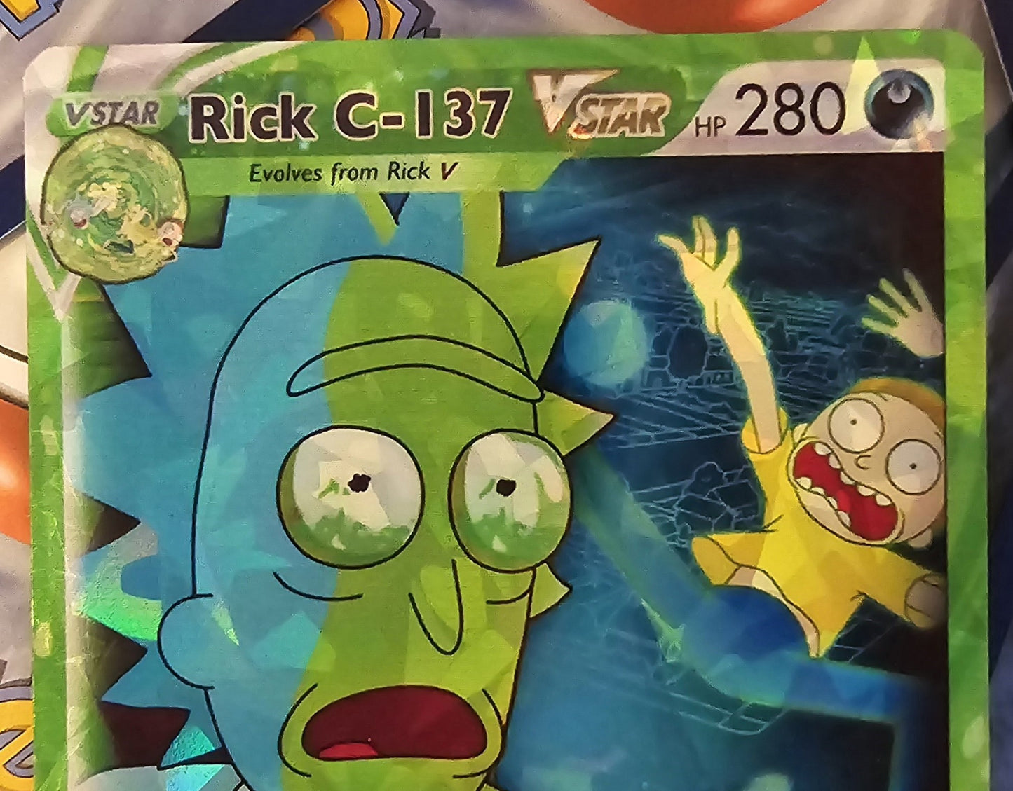 Rick C-137 Pokemon Card - Rick And Morty