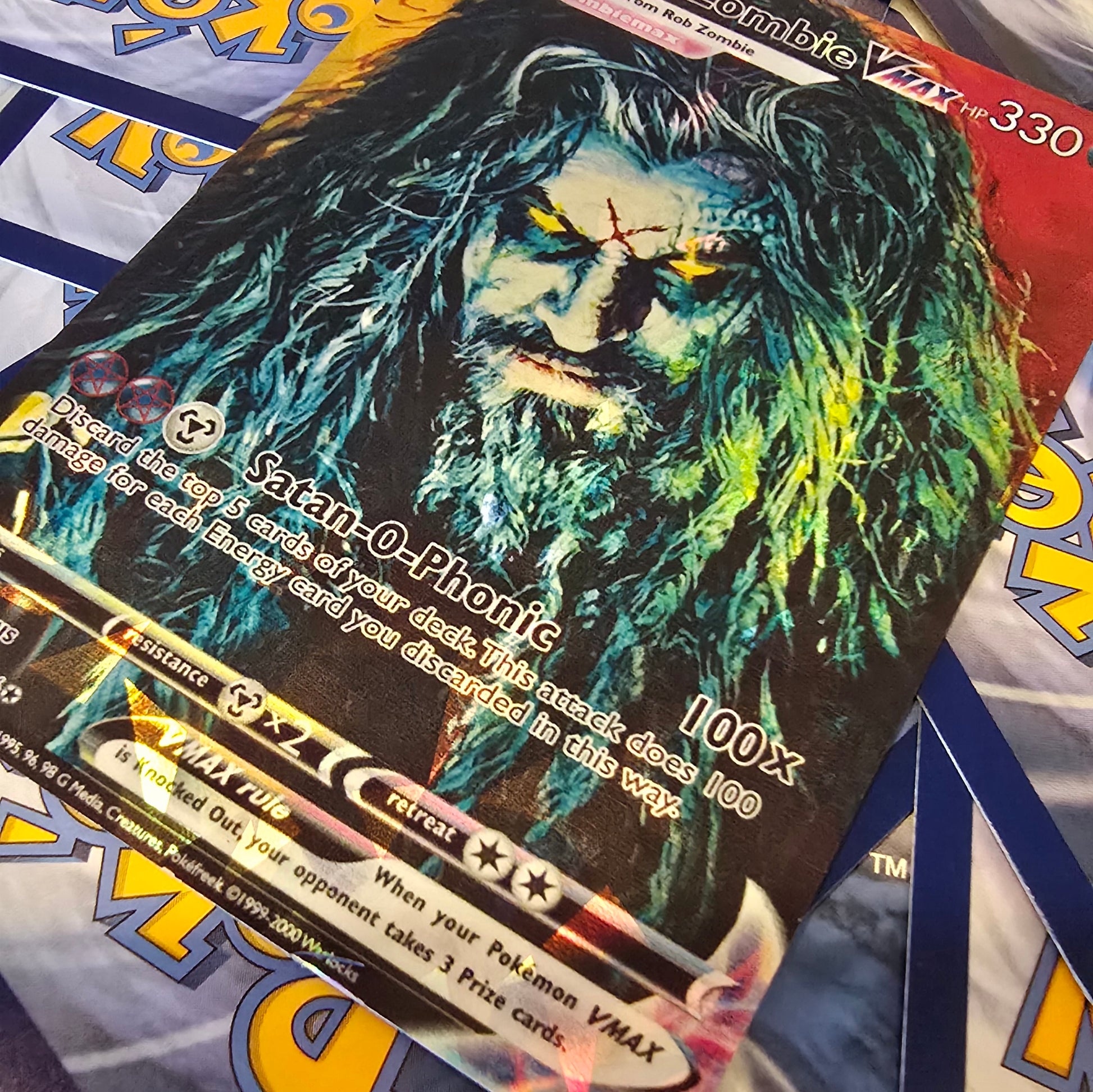 Rob Zombie Pokemon Card - White Zombie
