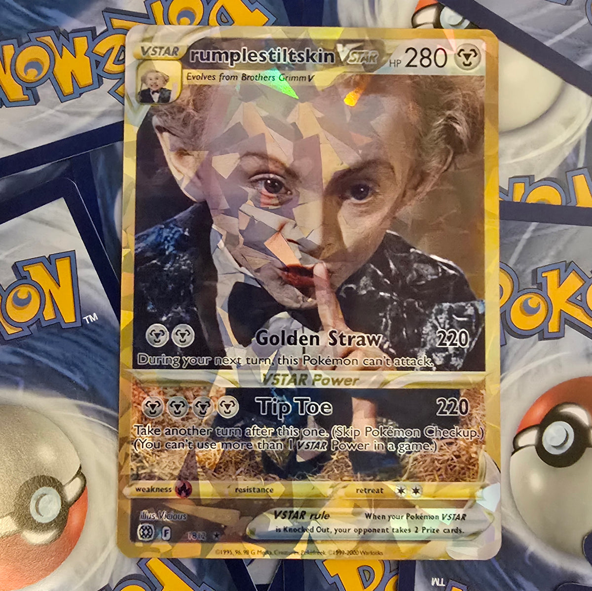 Rumpelstiltskin Pokemon Card - Tip Toe