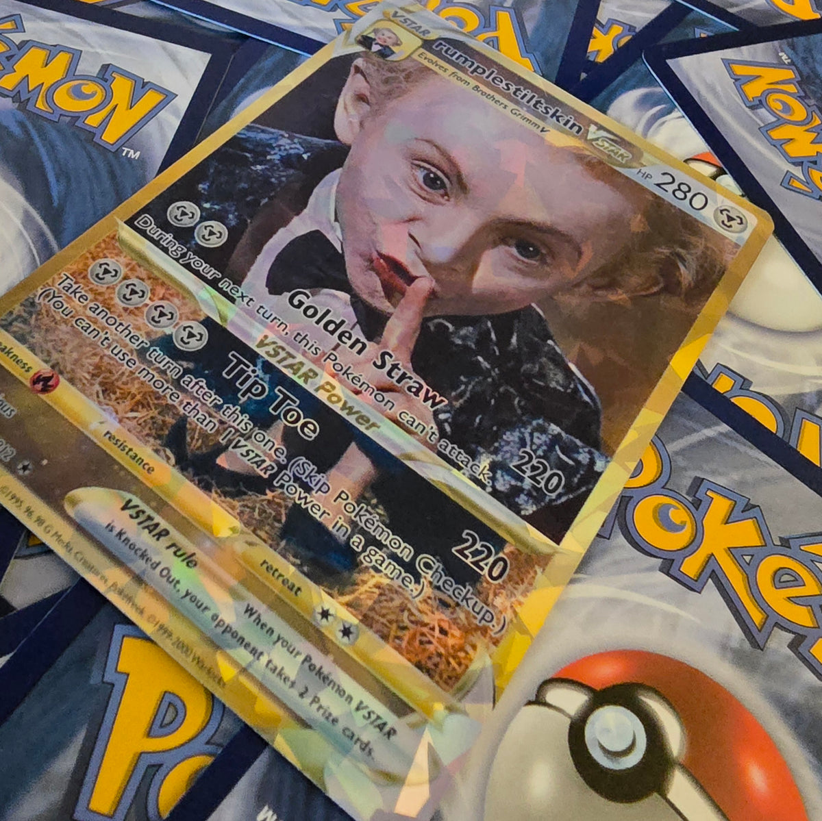 Rumpelstiltskin Pokemon Card - Tip Toe